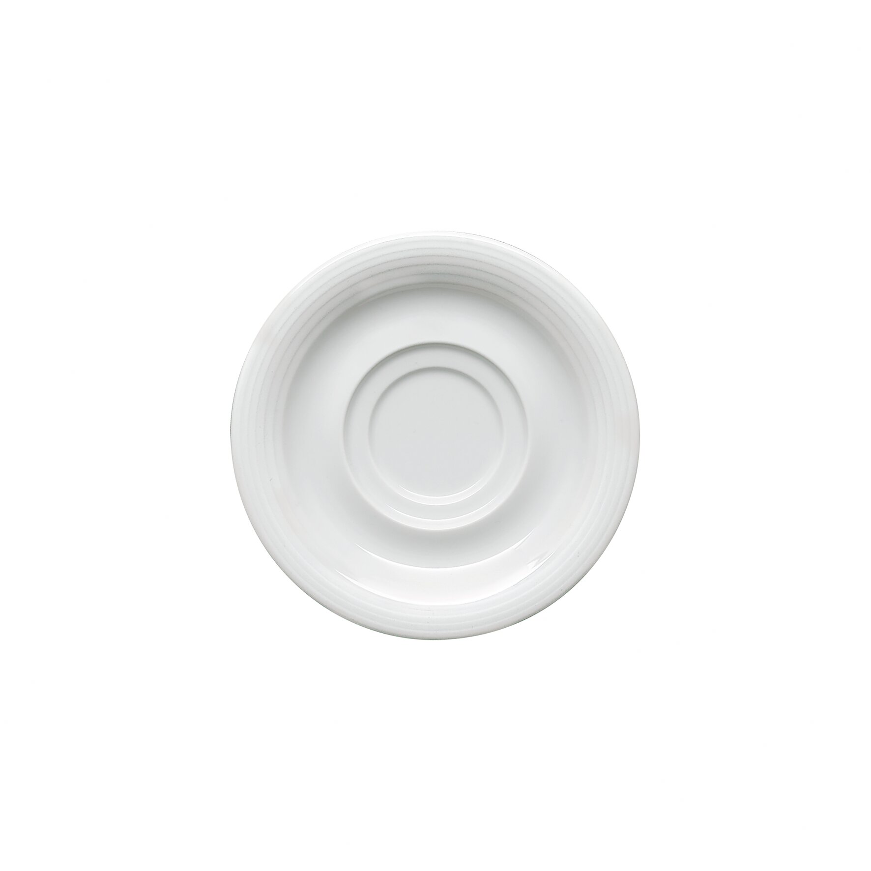 Spezialuntertasse + 2 Spiegel 163 mm für 0,27 l Spezialbecher weiß