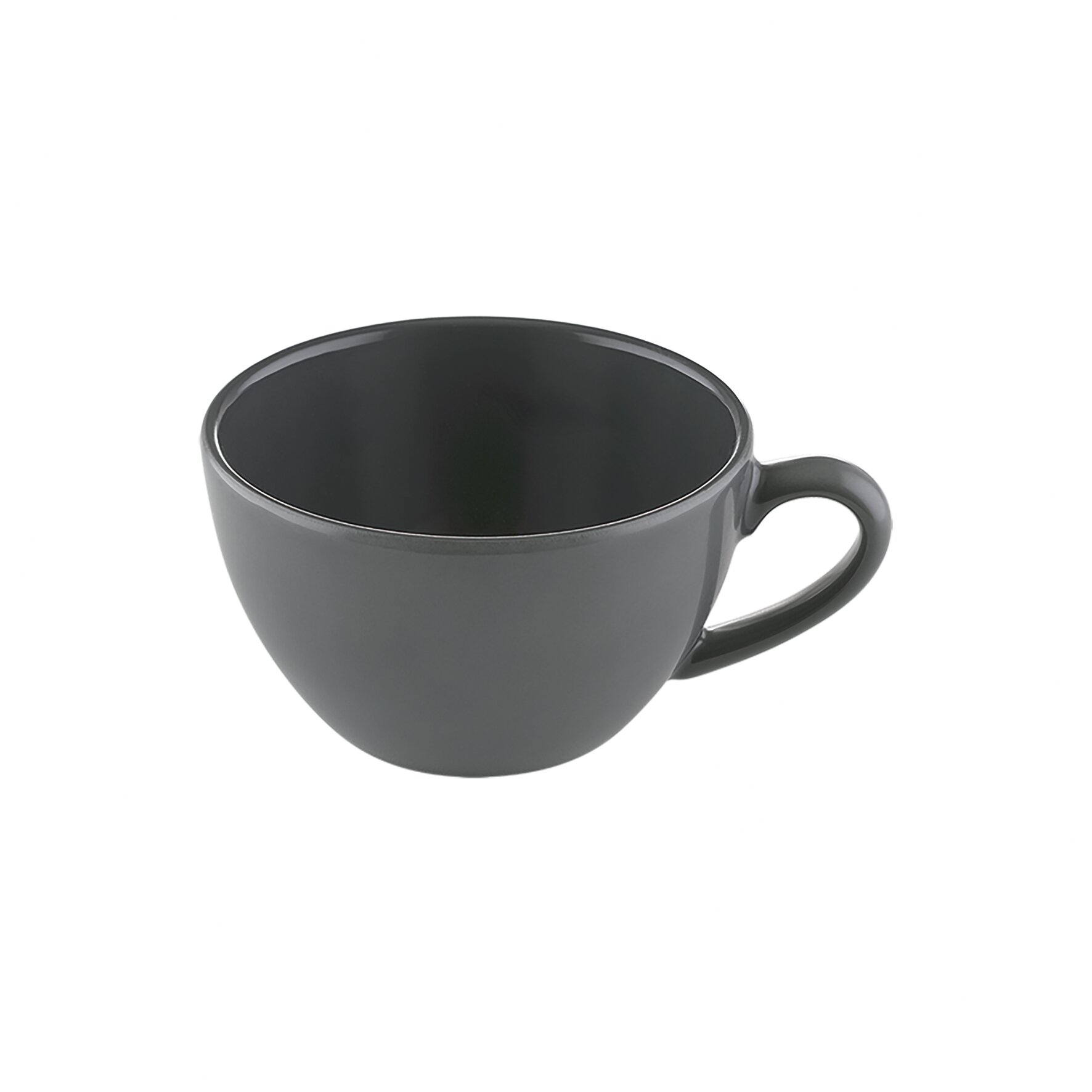 Kaffeetasse 107 mm / 0,35 l black uni