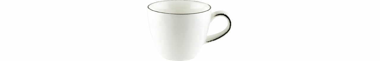 Tasse Rita 0,08 l Retro Black zu Rita UT 120 mm+Setplatte Madera Mint
