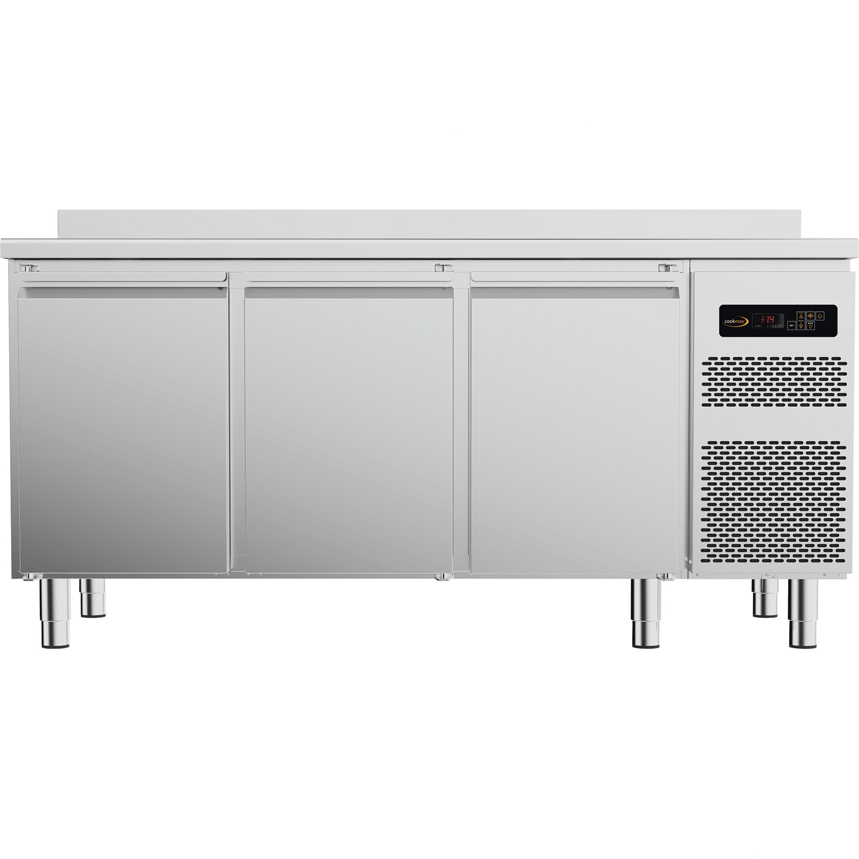 Tiefkühltisch Zentralkühlung, GN 1/1 3 Türen, ohne Arbeitsplatte