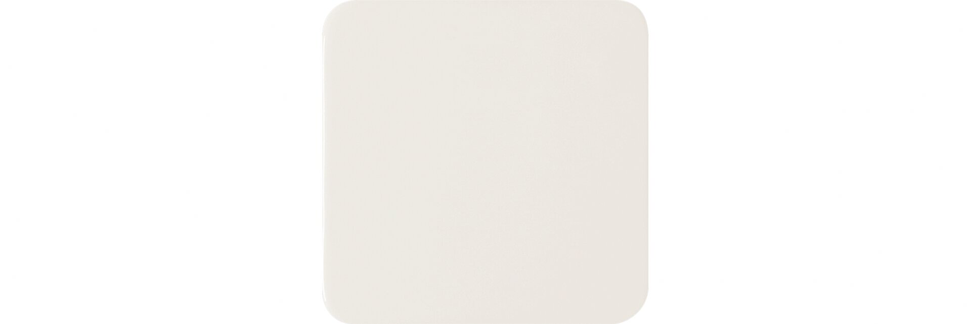 Brotplatte quadratisch 145 x 145 x 17 mm crème