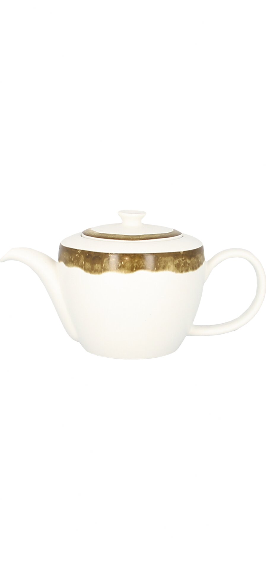 Teekanne mit Deckel 0,40 l moss-green Woodart