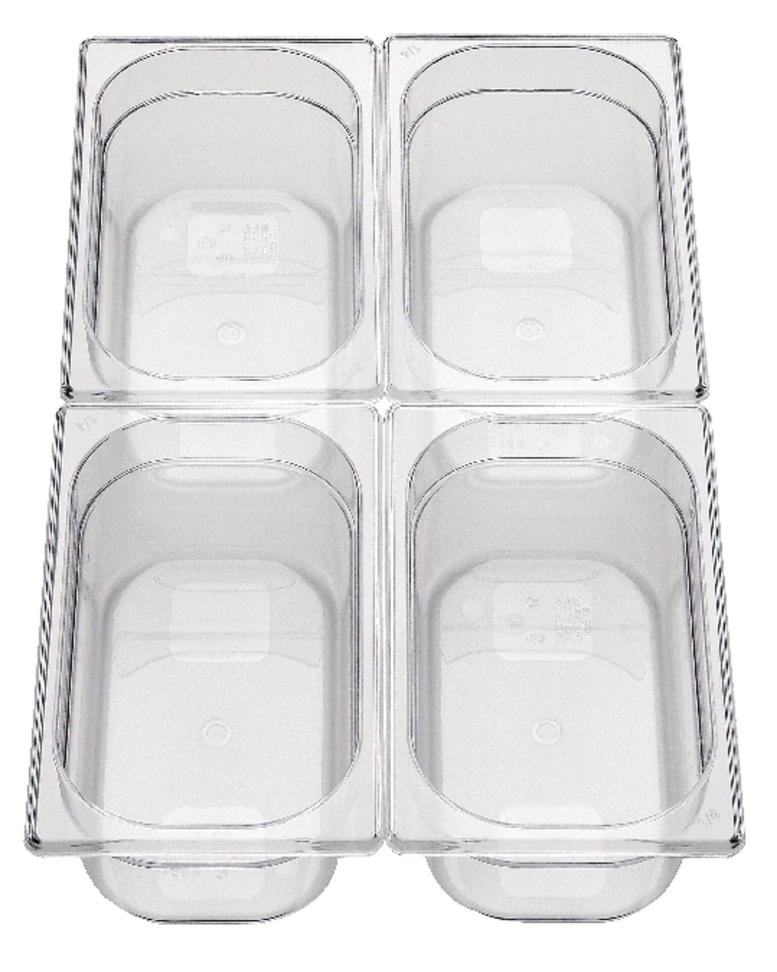 GN-Behälter 1/4 Polycarbonat 150 mm tief