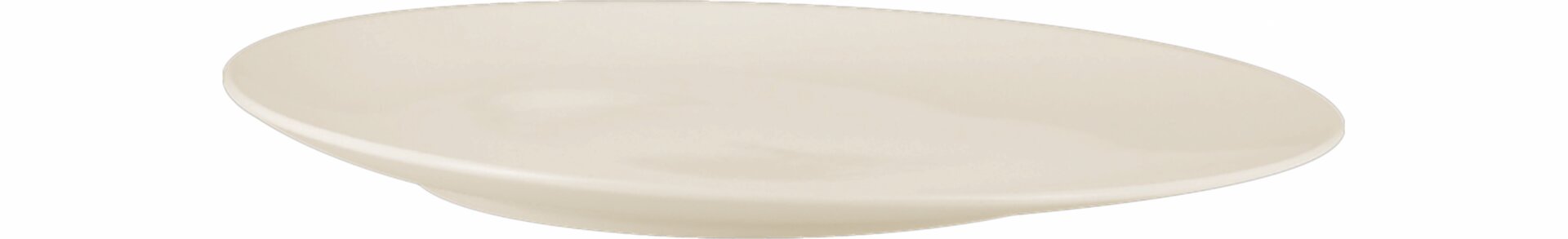 Teller mit Fläche Switch 310 mm crème