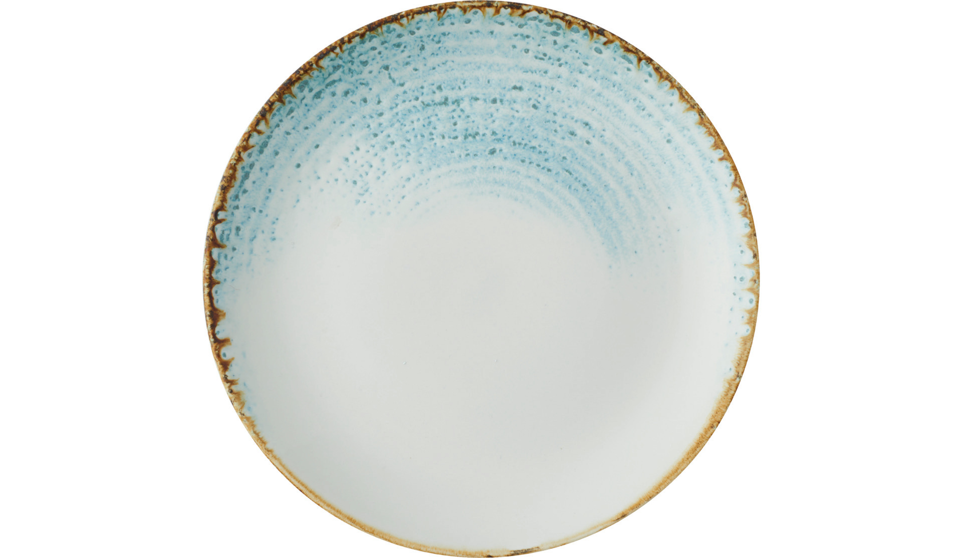 Coupeteller flach 217 mm Homespun Accents Aquamarine
