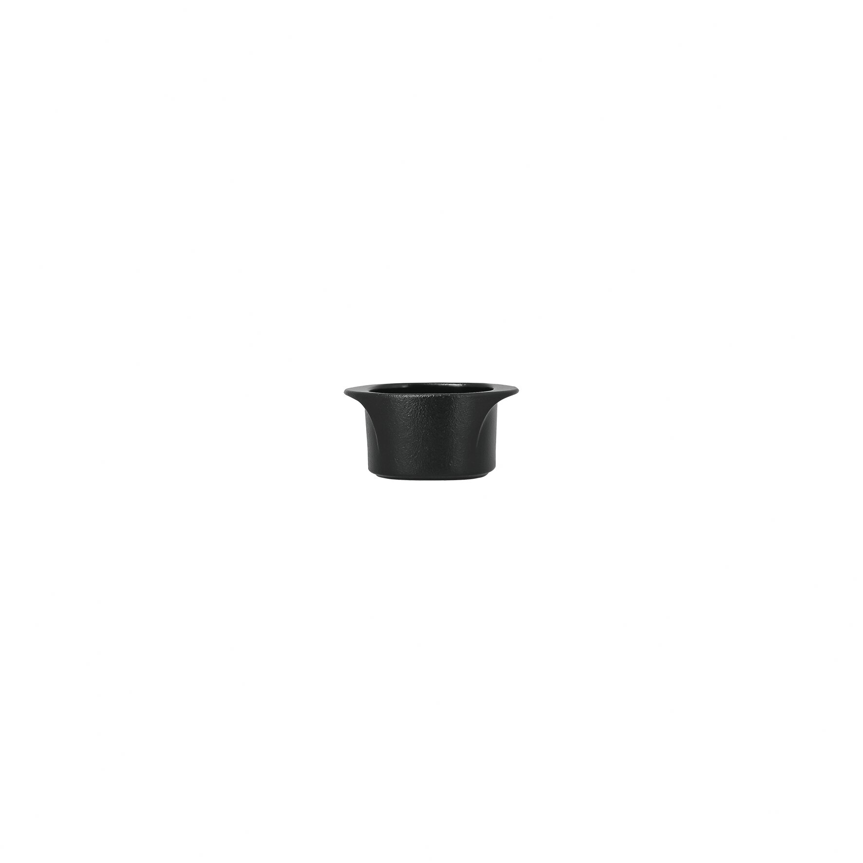 Schale tief quadratisch staged 90 x 90 mm / 0,33 l schwarz