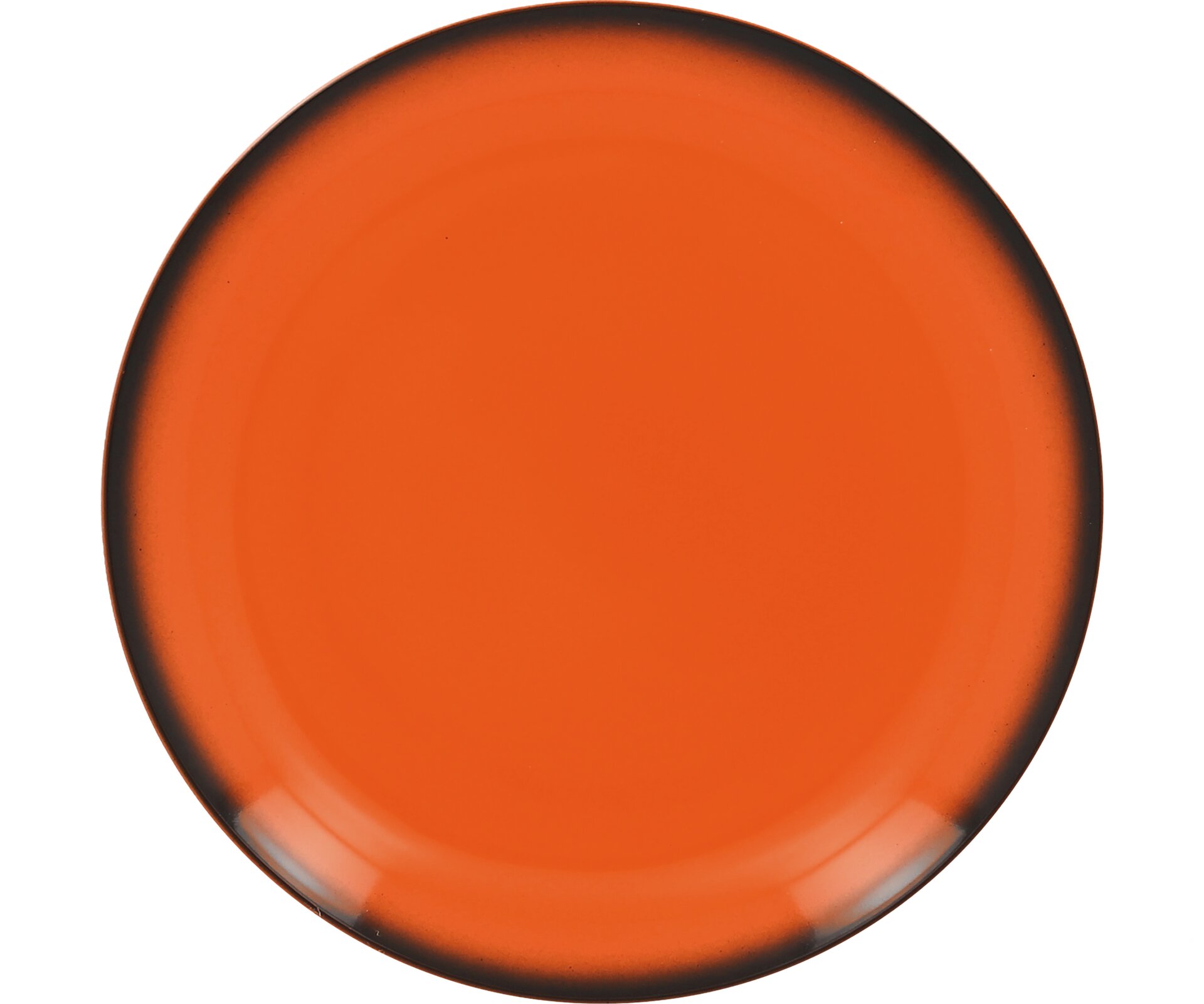 Coupteller flach 310 mm orange Lea