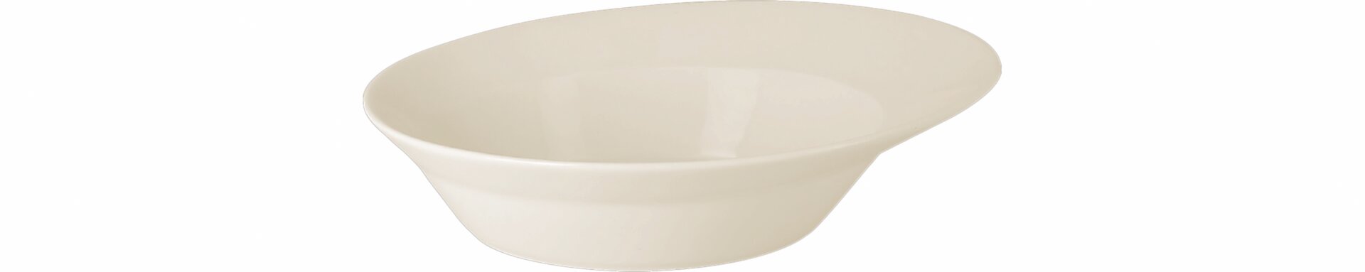 Schale oval 202 x 160 x 55 mm crème