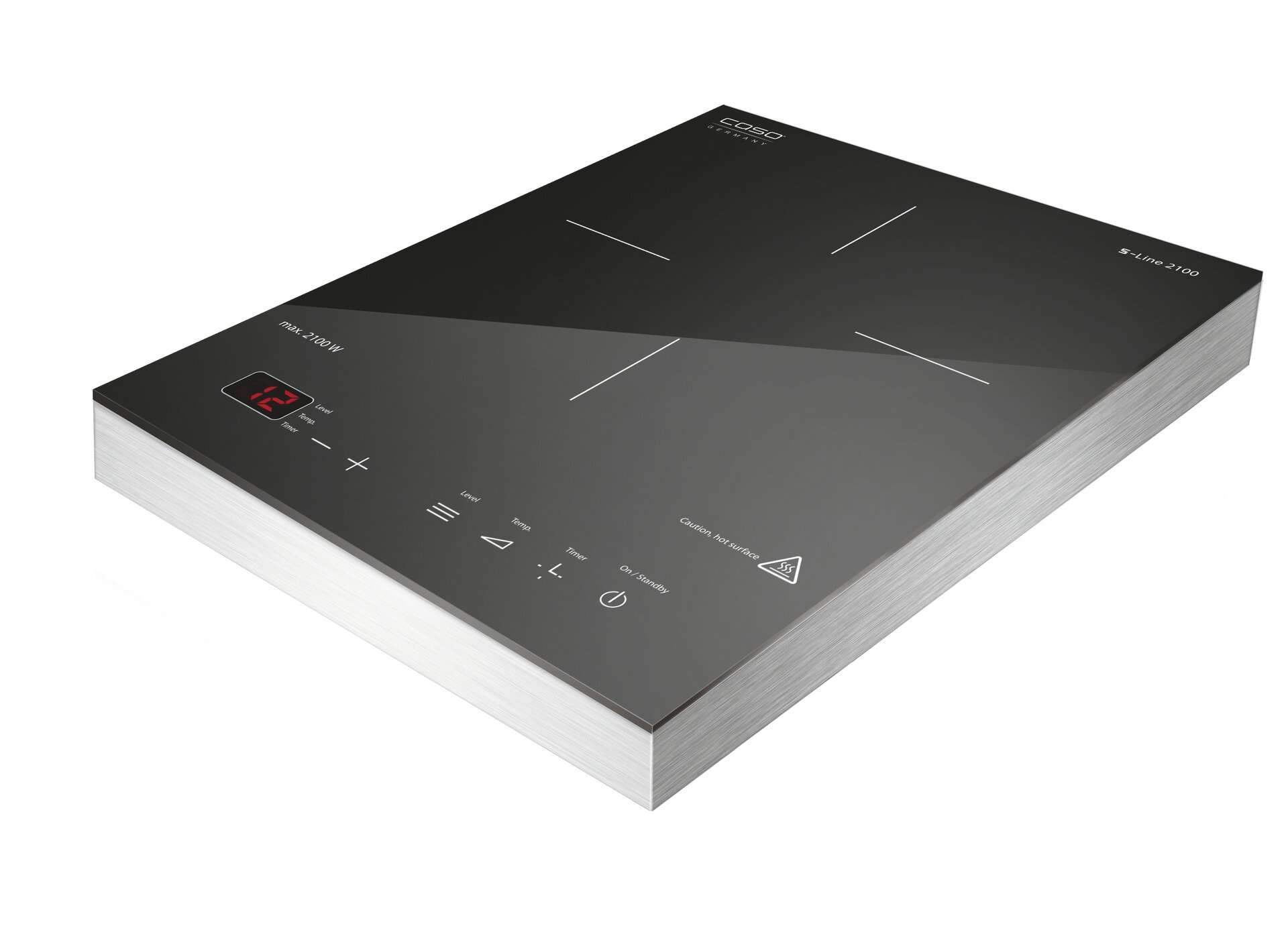 Induktions-Kochfeld 2,10 kW 275 x 355 x 58 mm