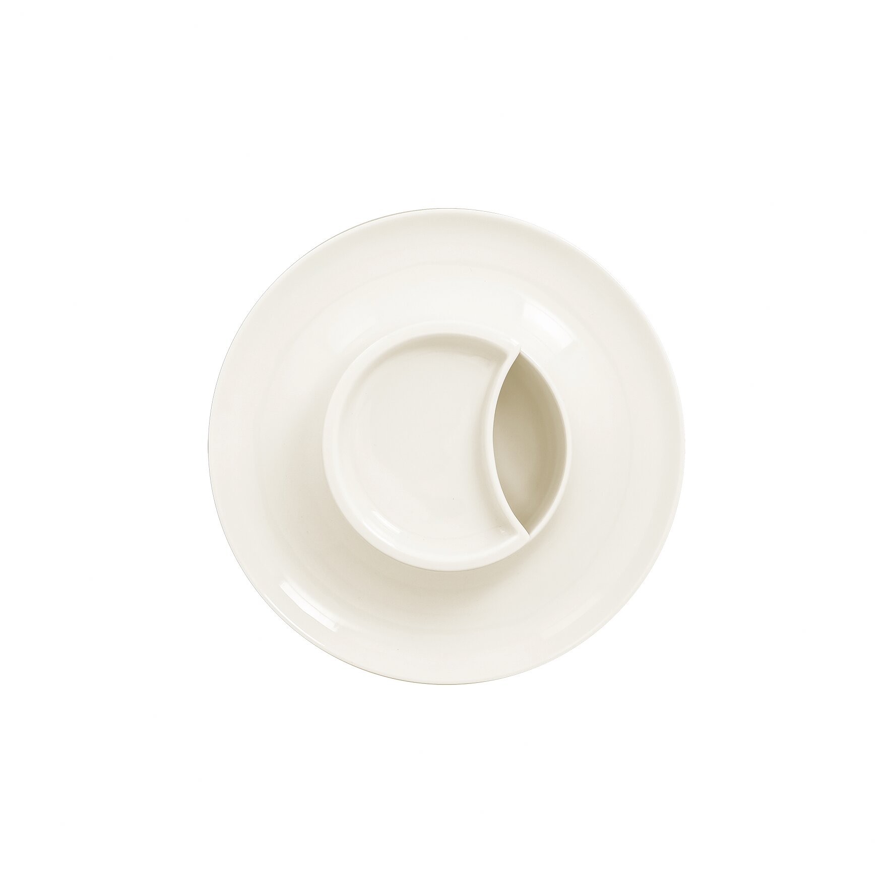 Deckel flach ashore 125 x 105 mm plain-white
