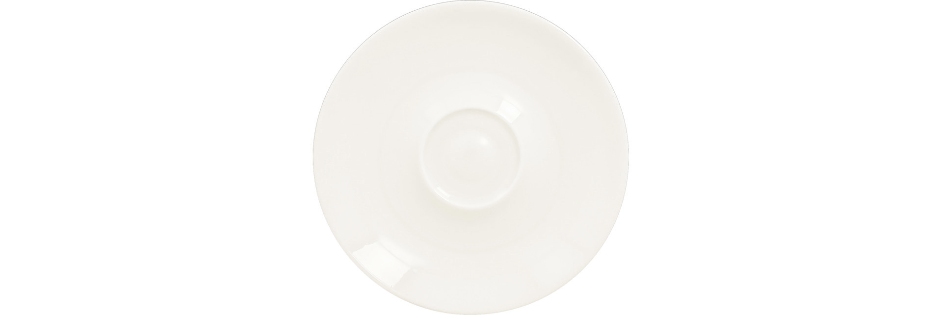 Untertasse swirls 150 mm plain-white für Tassen SWCU30 + SWCU23