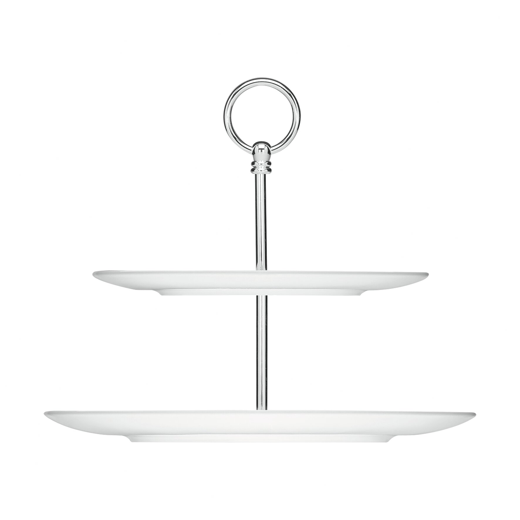 Etagere + Coupteller flach 2-fach 261 x 261 x 255 mm