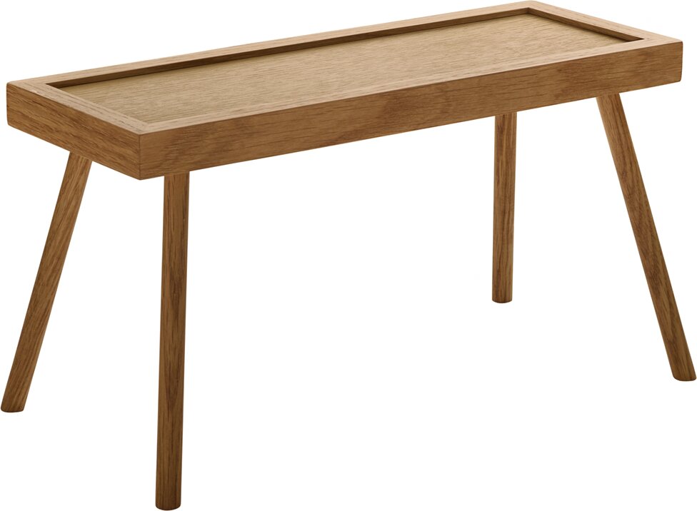 Presenter Eiche auf 170 mm Füßen 355 x 130 x 190 mm braun Loft