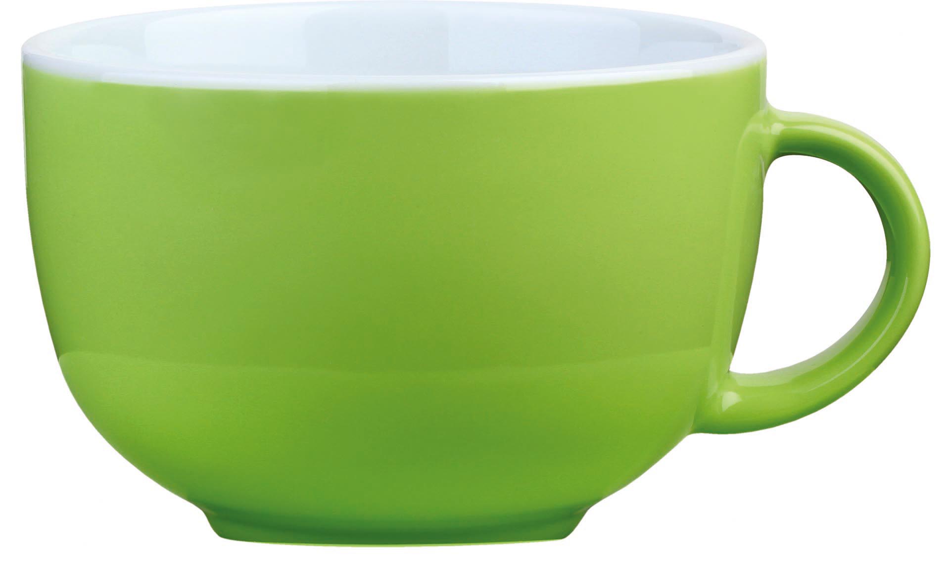 Jumbotasse "Barista" limette