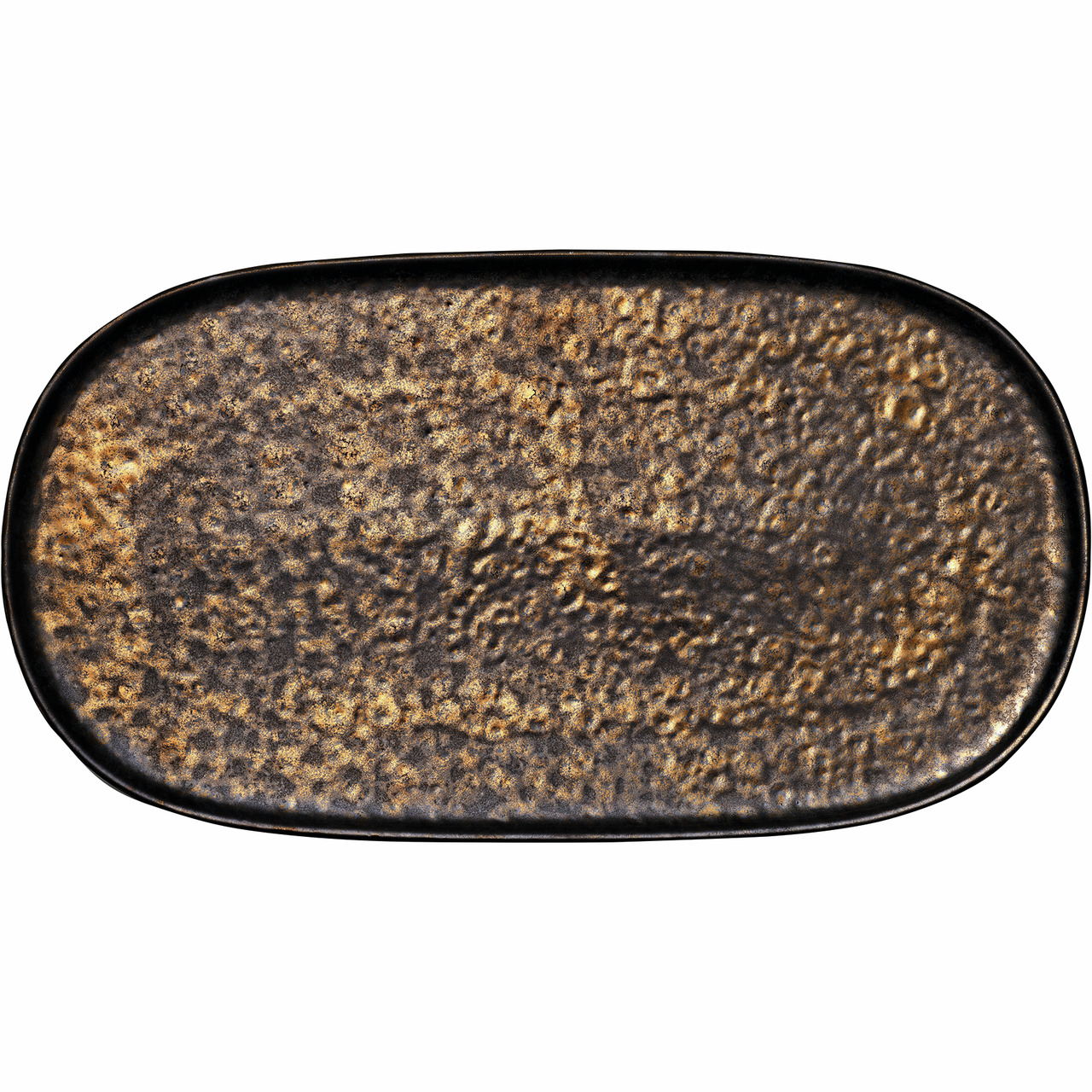 Coupeplatte flach 340 x 190 mm metallic Nivo Metallic