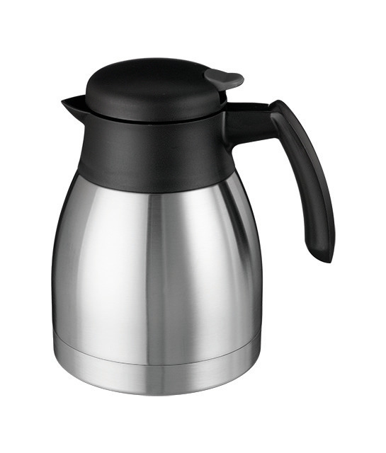 Isolierkanne 1,20 l mit Drehdeckel schwarz