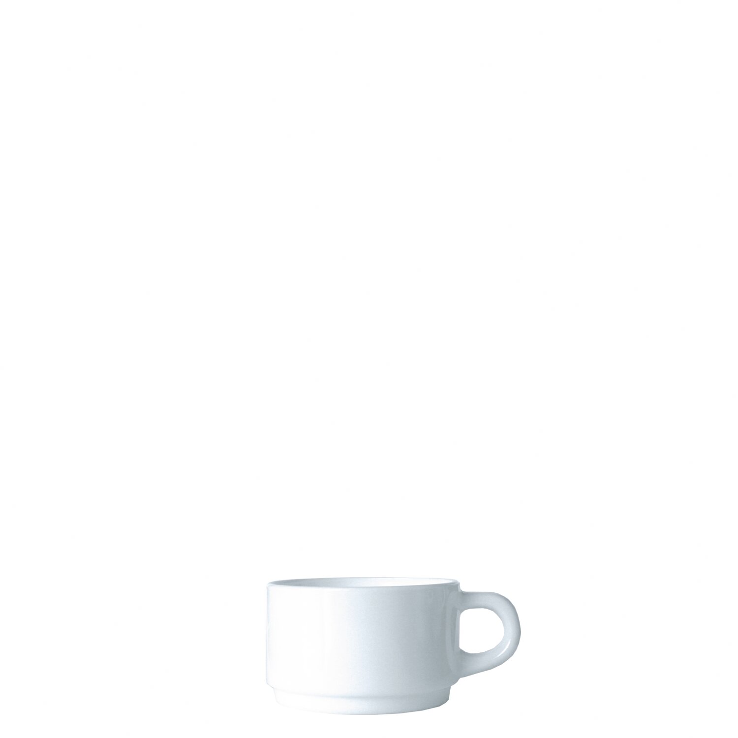 Tasse stapelbar 75 mm / 0,14 l Cylindrique Uni