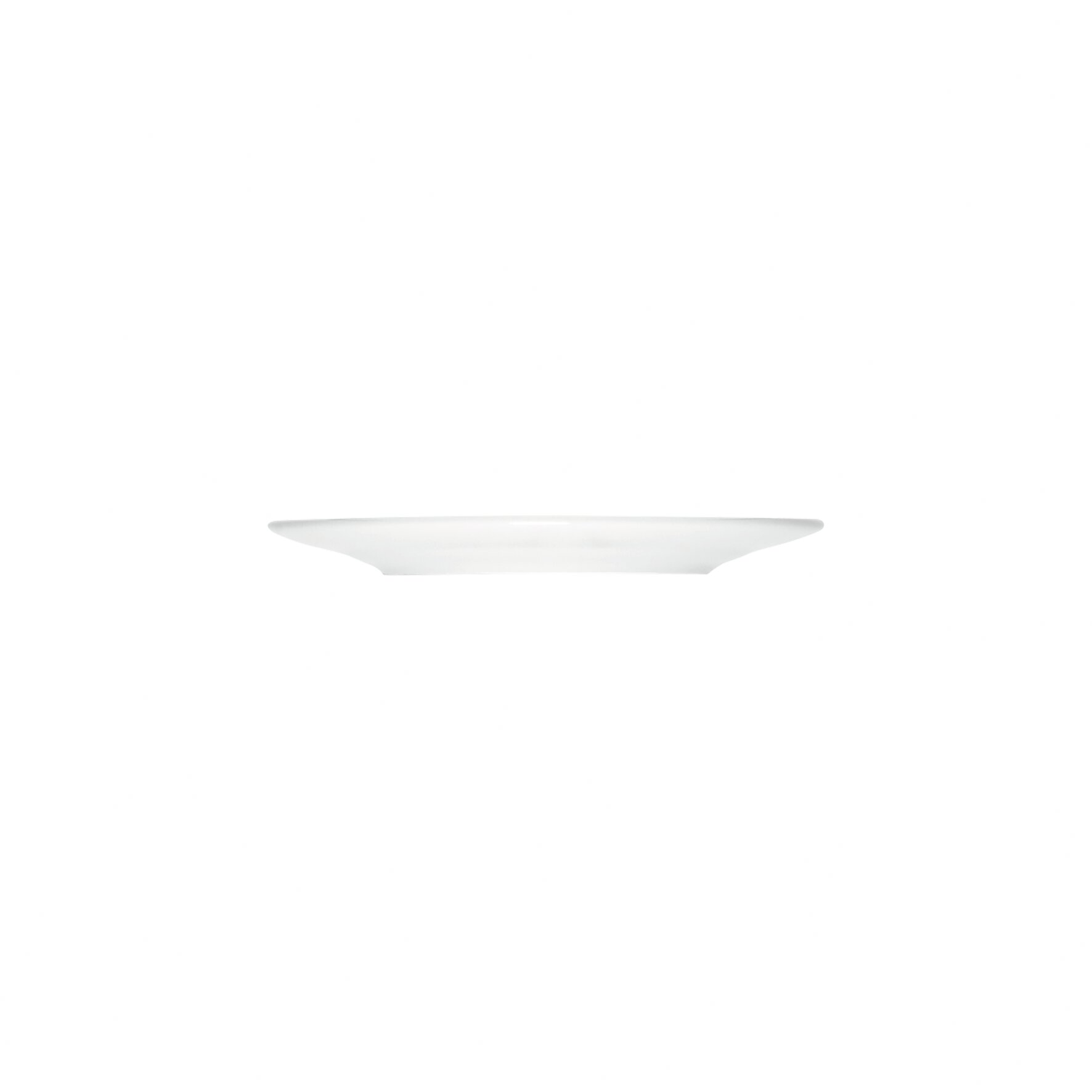 Teller flach mit Fahne 201 mm