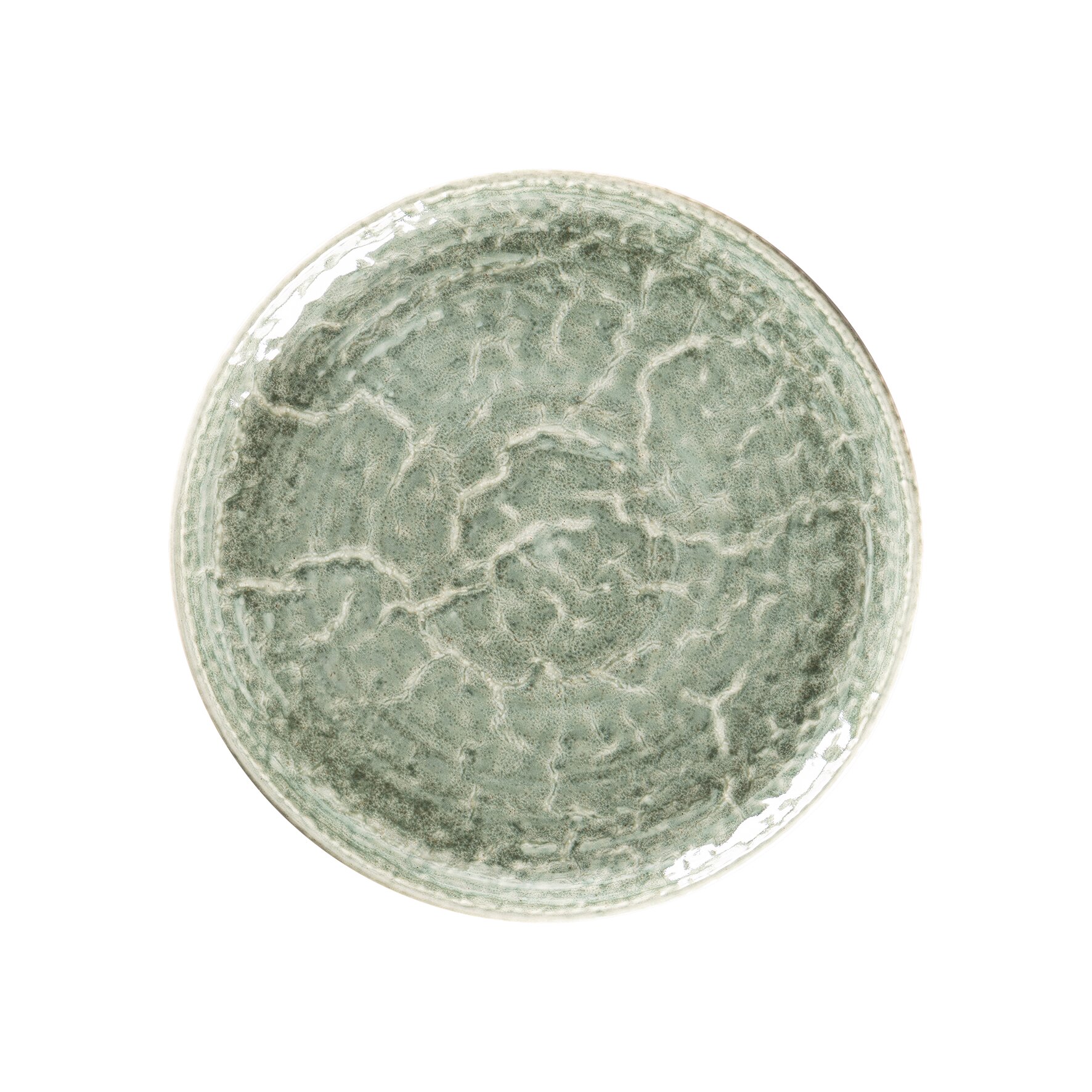 Coupteller flach rund 279 mm Sage green Krush Sage Green