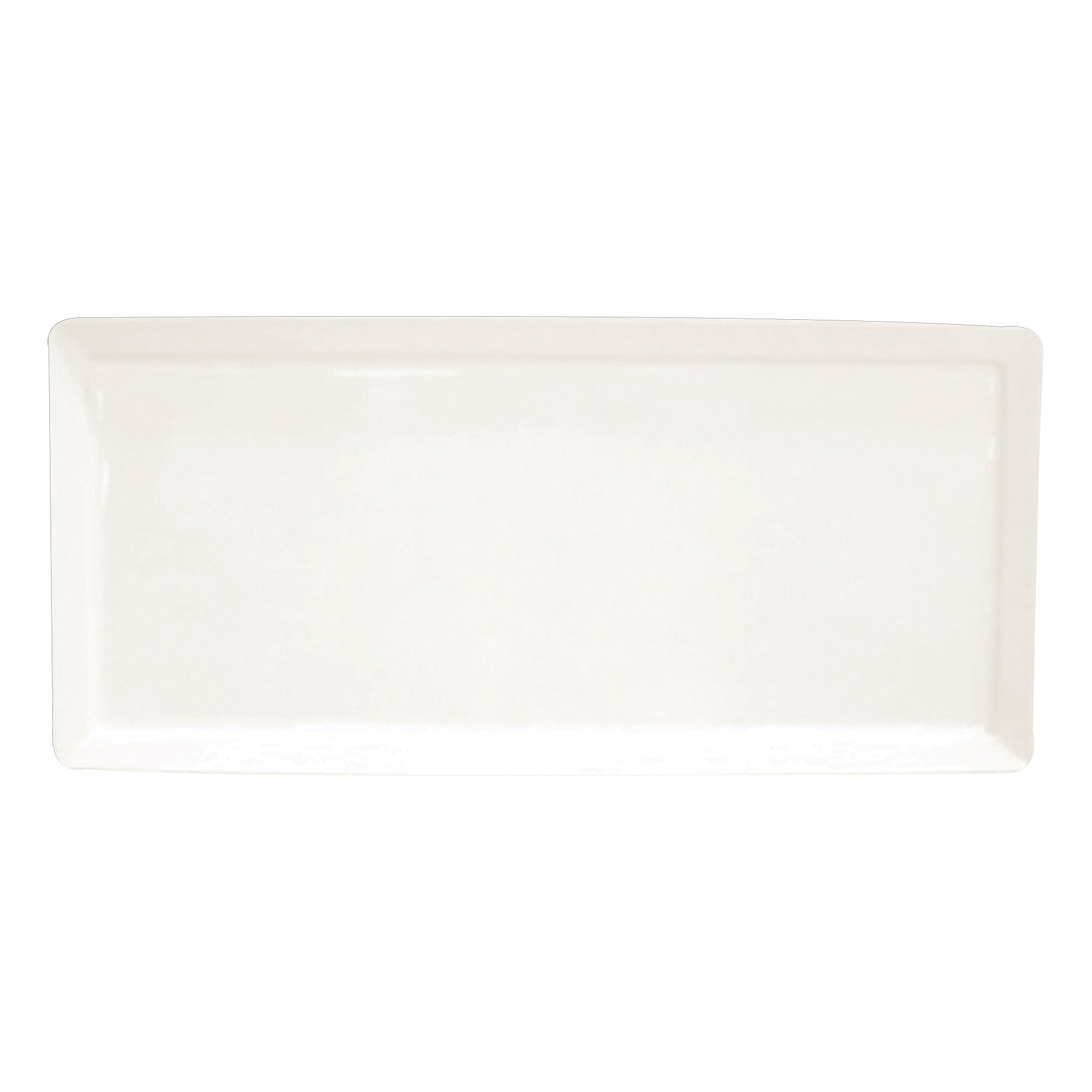 Platte rechteckig 520 x 240 mm creme