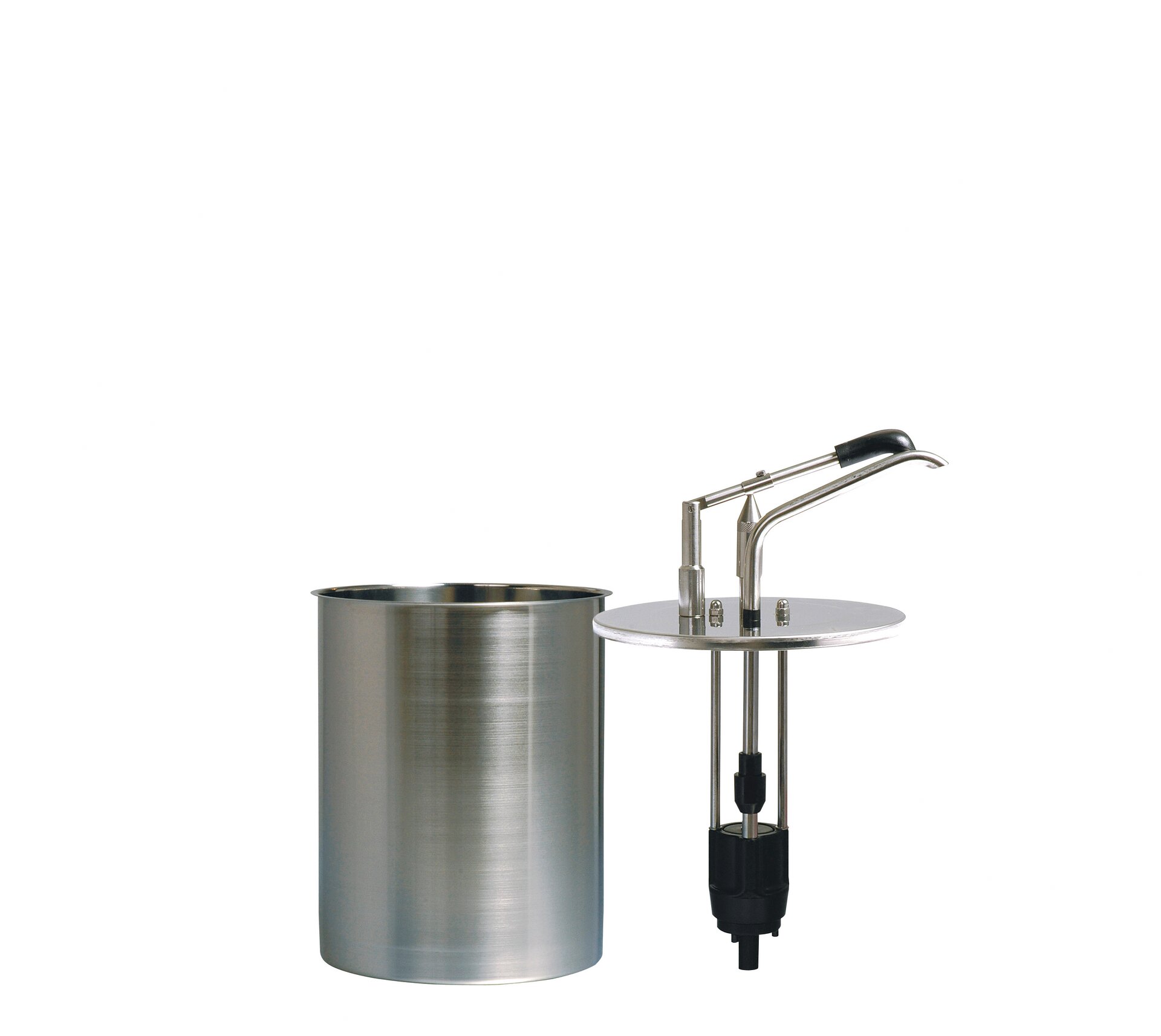 Dosierspender inkl. Edelstahl-Behälter 6 l 189 x 189 x 265 mm