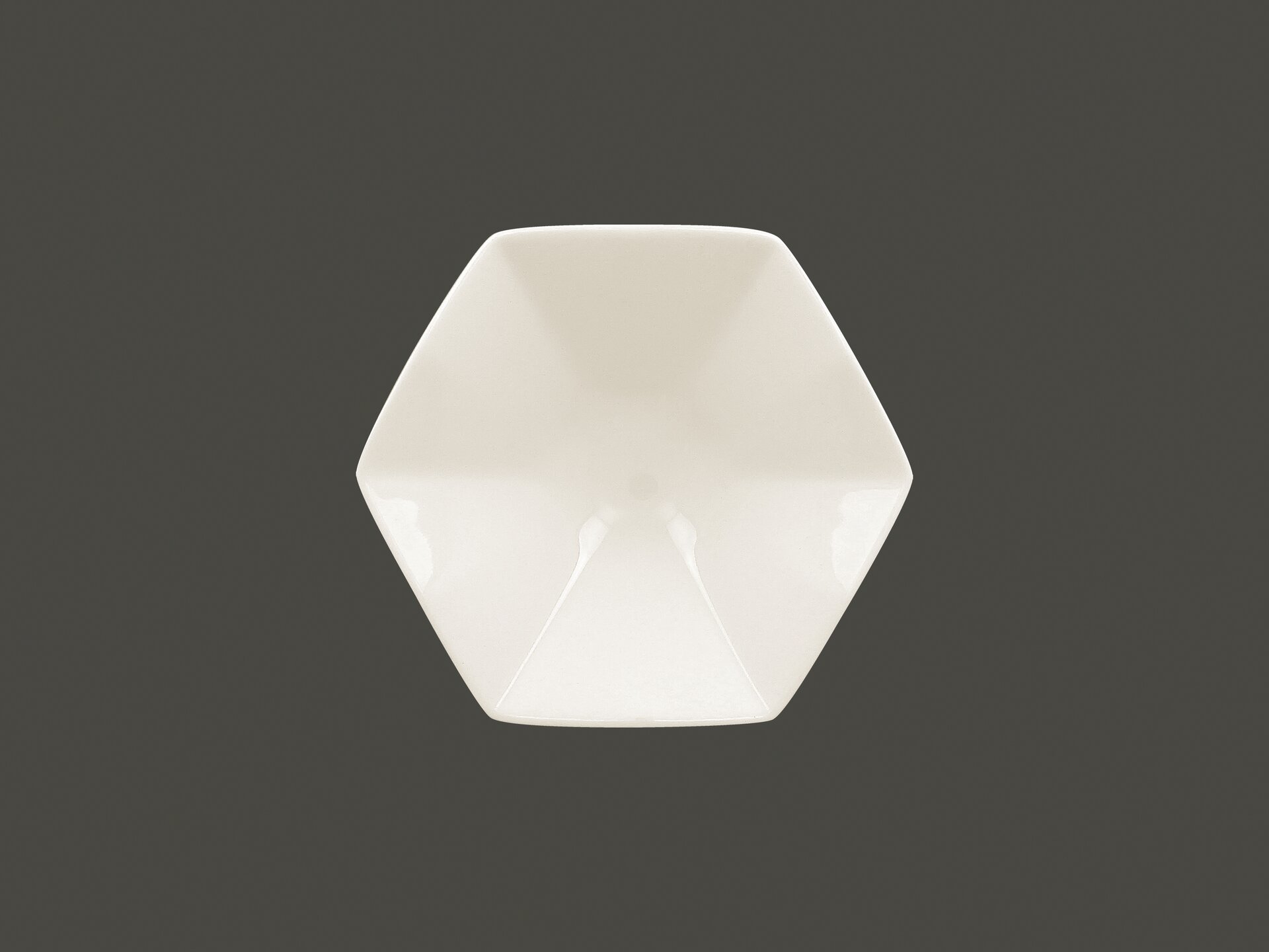 Schale Blumenform 160 x 160 x 50 mm / 0,21 l plain-white Aurea