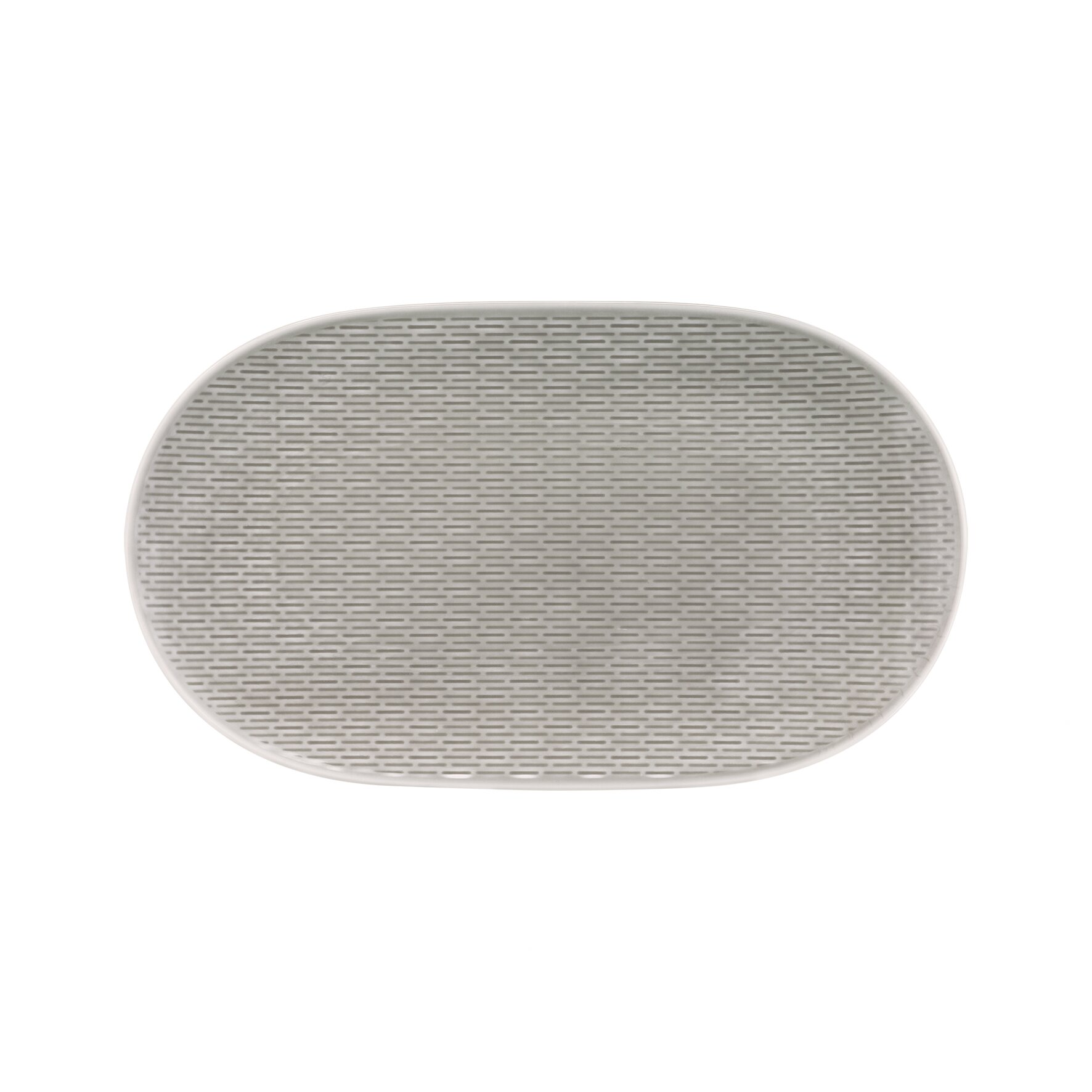 Coupplatte oval 325 x 188 mm / Relief