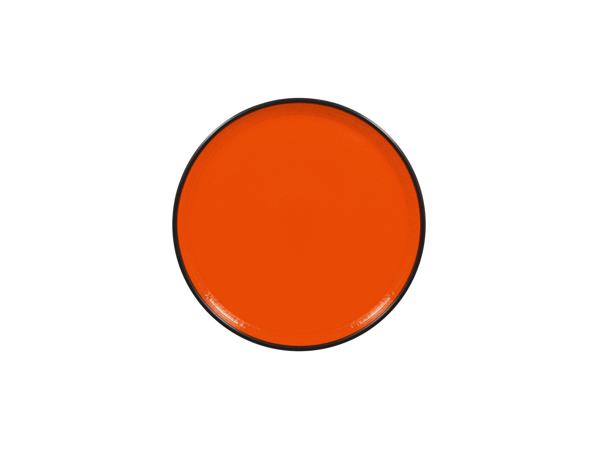 Teller flach ohne Rand 230 mm orange auch als Deckel für Teller tief FRNODP23