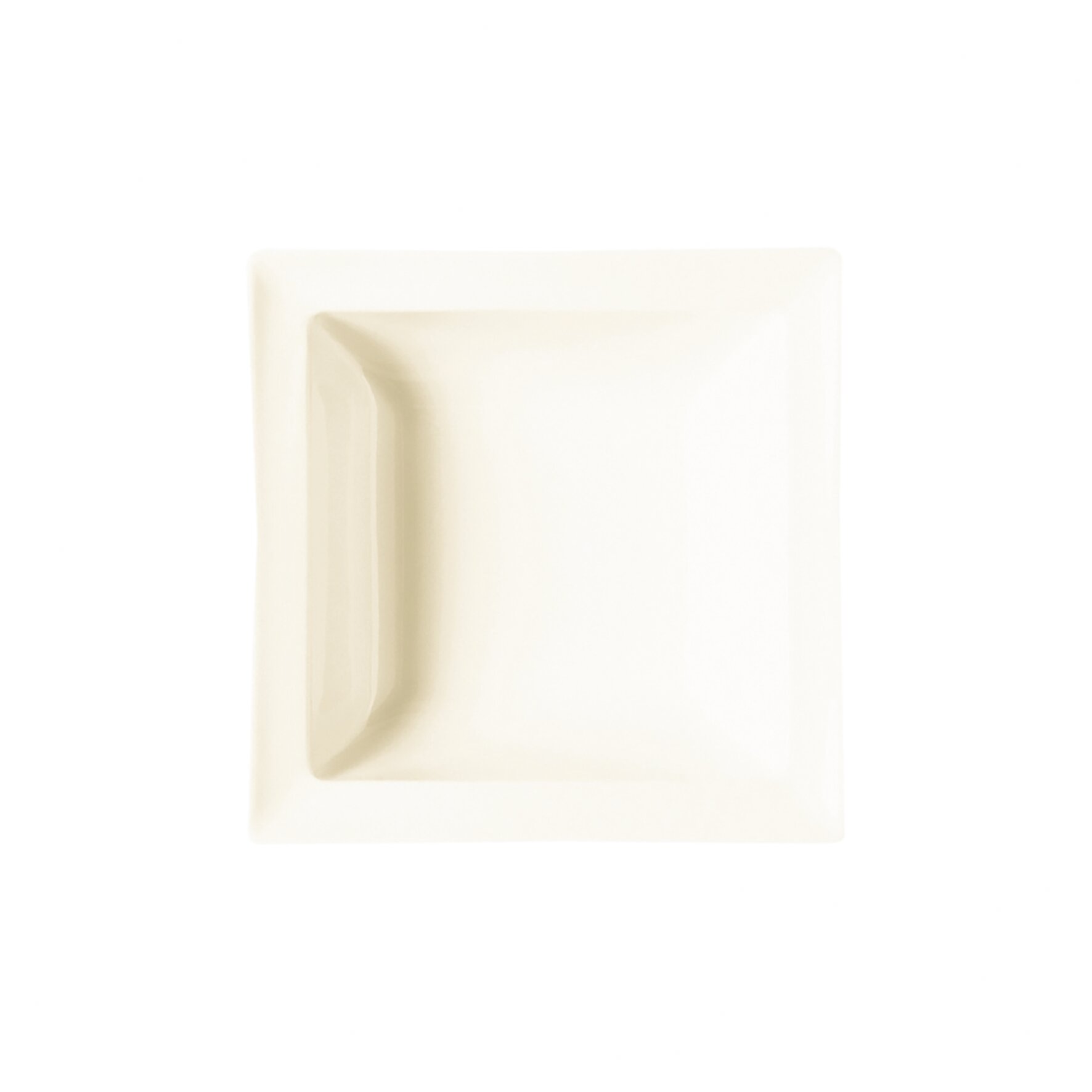 Salatschale quadratisch 210 x 210 mm / 0,65 l creme Classic Gourmet