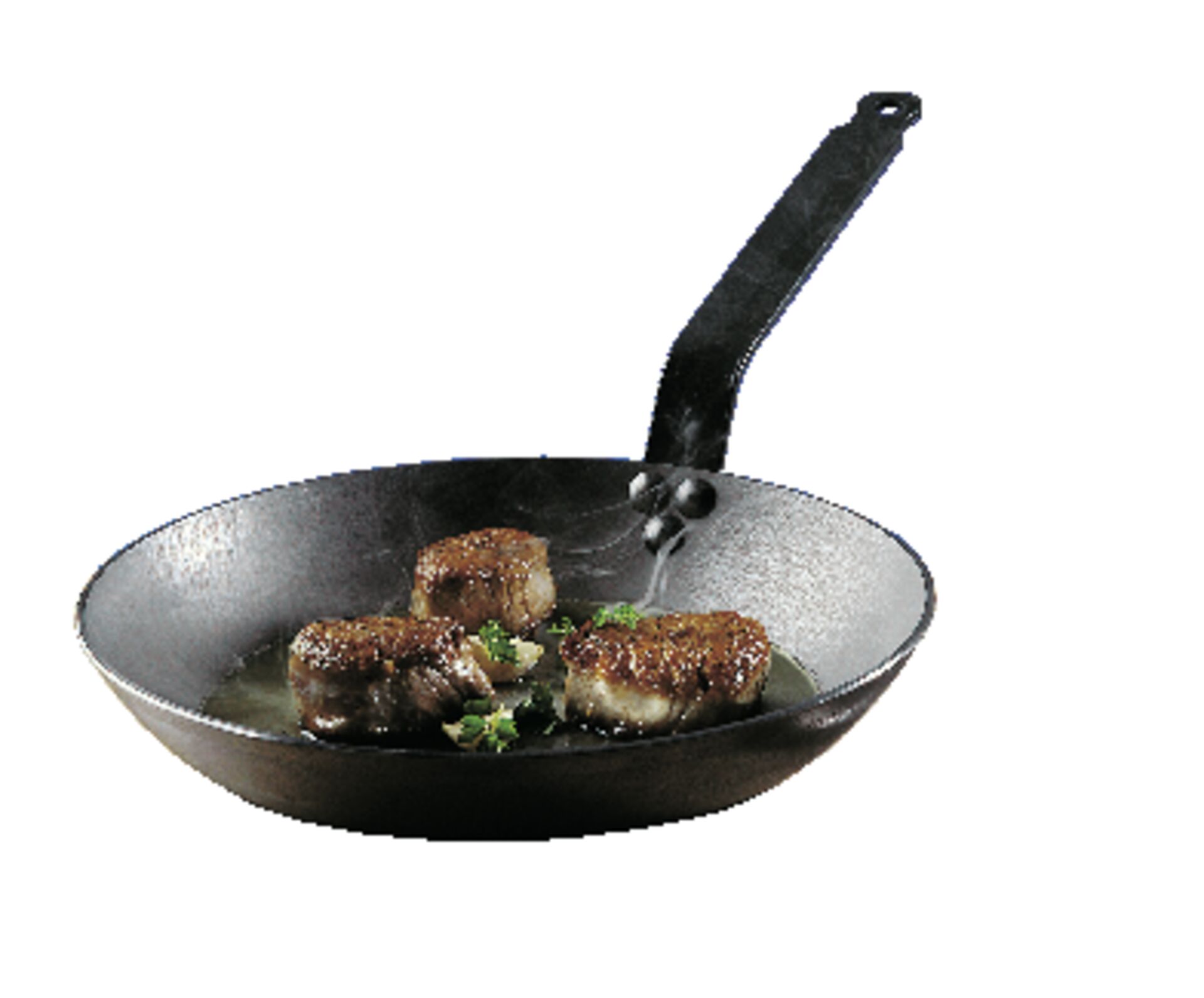 Eisenbratpfanne 32 cm H: 5 cm