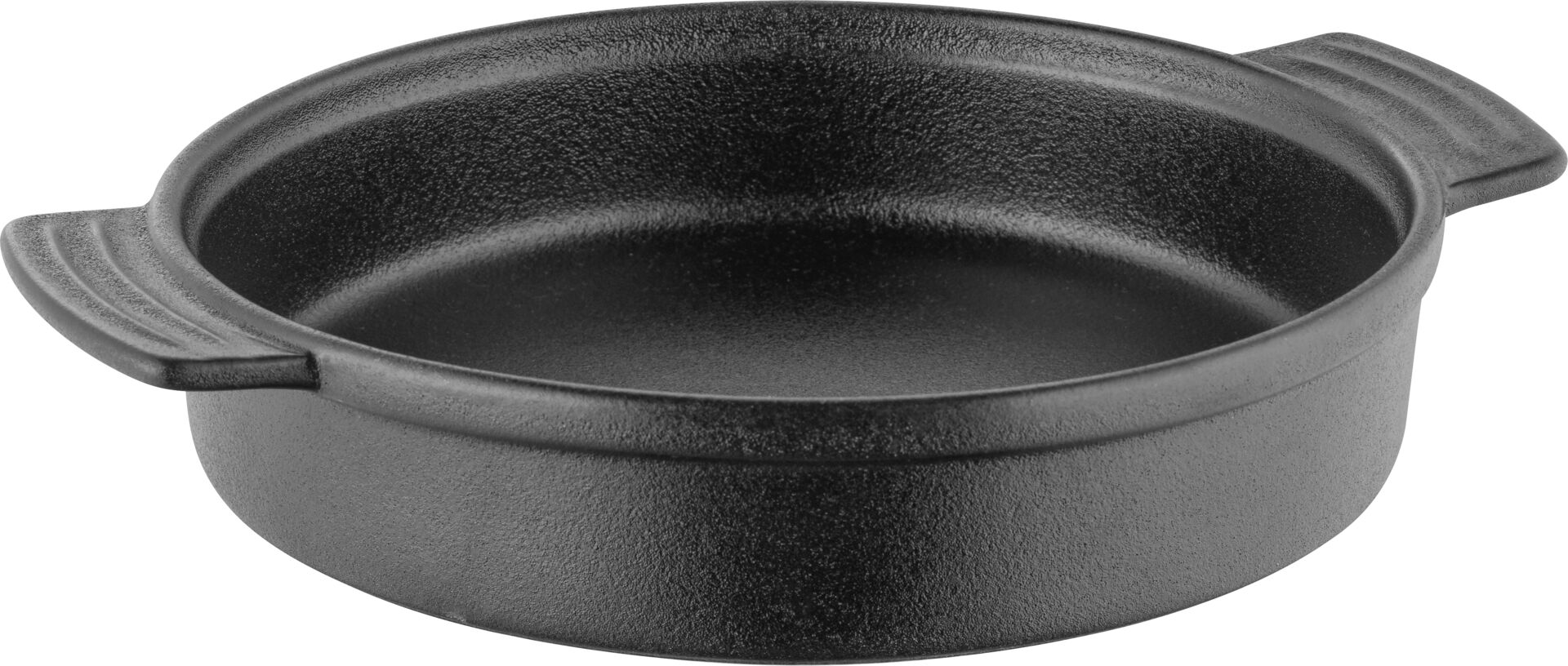 Porzellan Servierartikel "Java" rund  Ø 21,7x3,5cm, 2 Kurzgriffe