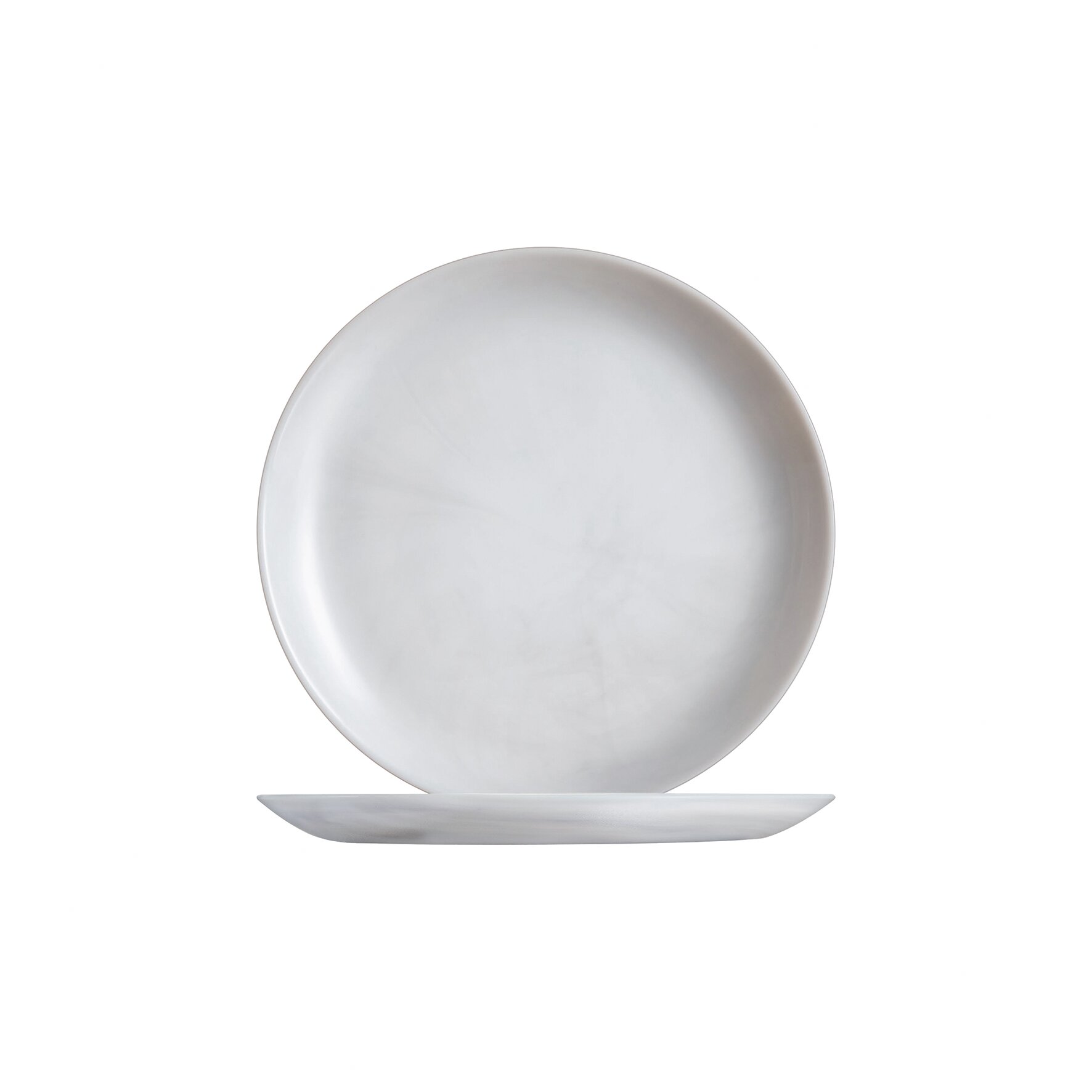 Coupteller flach 190 mm Marble Granit Diwali
