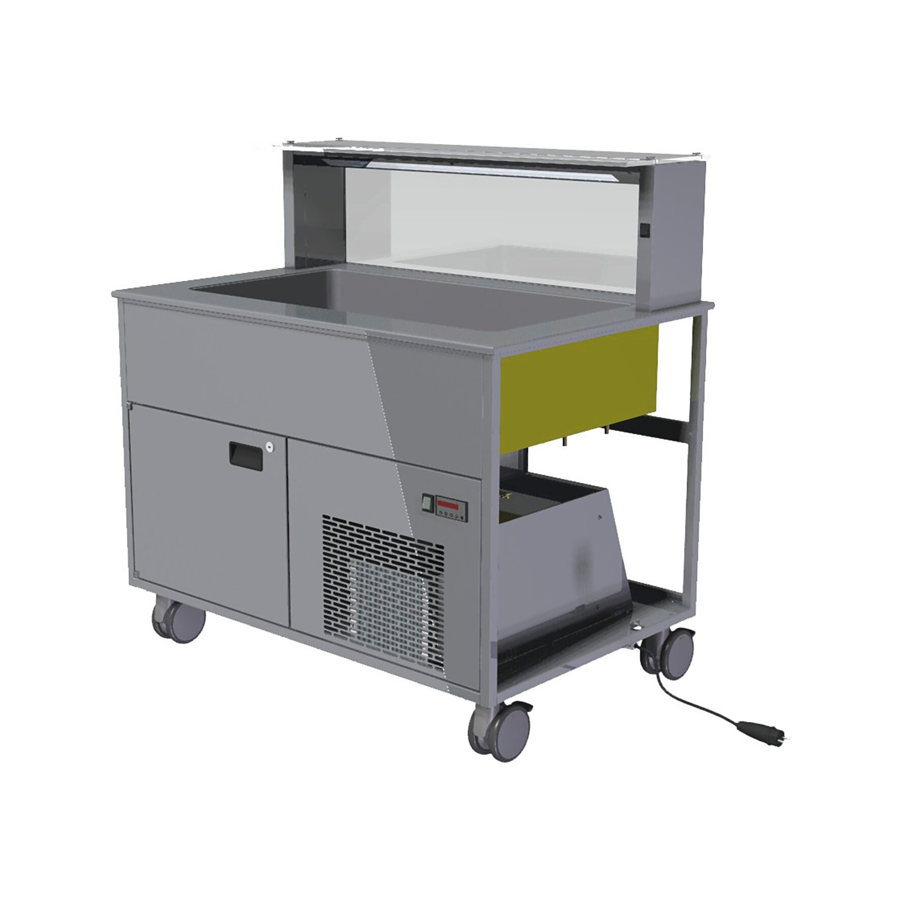 varithekbuffet Kühlmodul mit Aufsatz fahrbar
