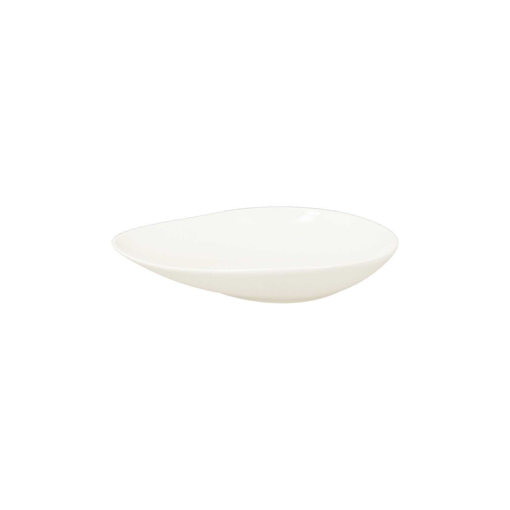 Salatschale shaped 250 x 210 mm / 0,75 l plain-white