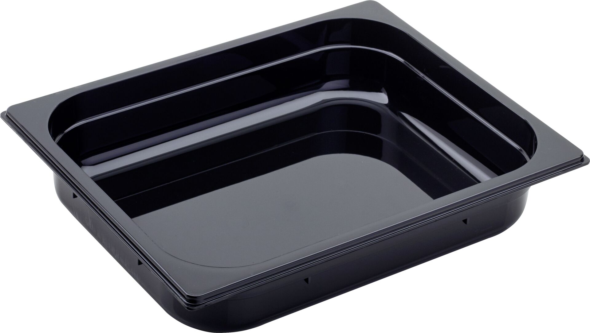 GN Behälter 1/2 Polycarbonat schwarz T: 65 mm 4,7 l