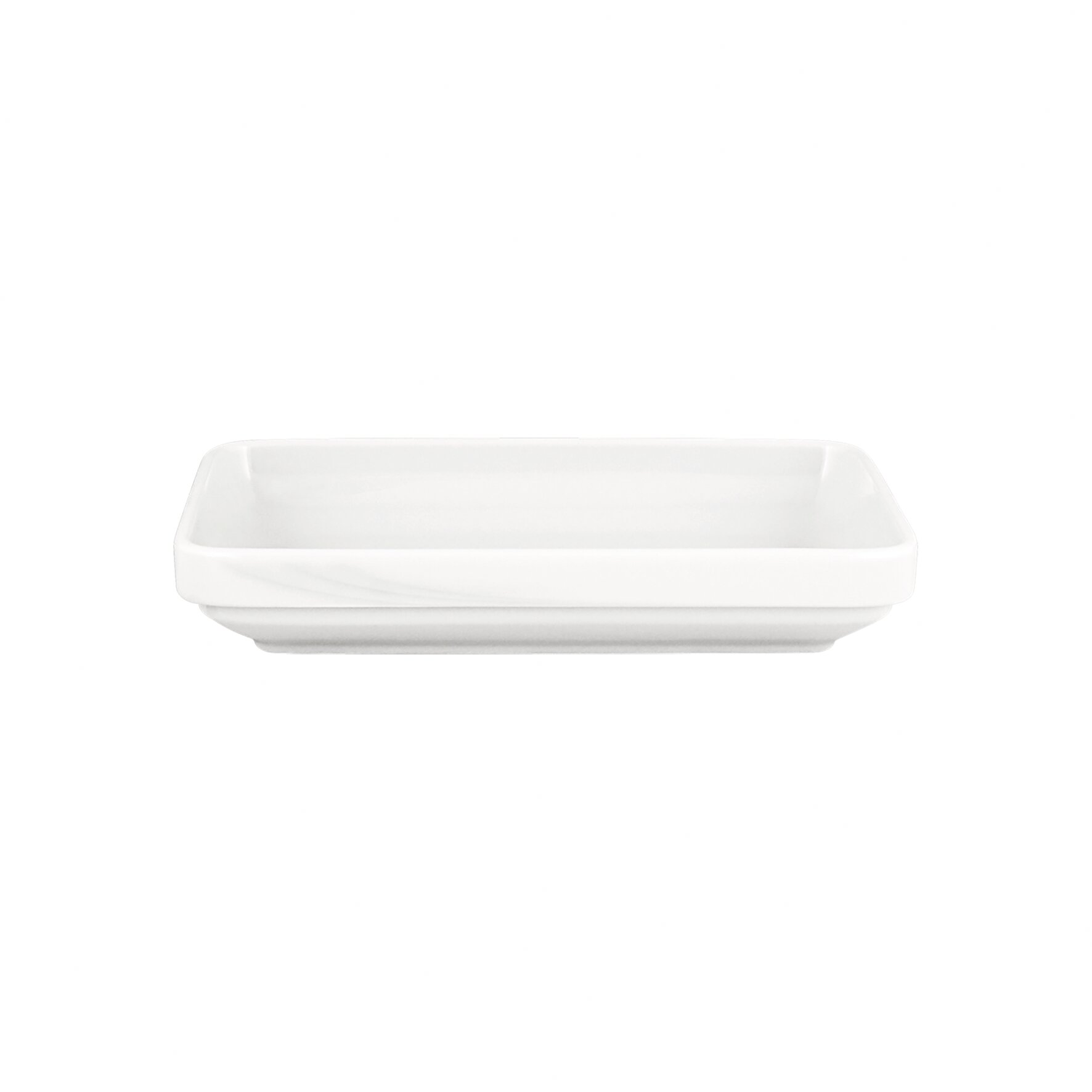 Schale rechteckig stapelbar Relief 184 x 121 mm / 0,40 l Donna Senior