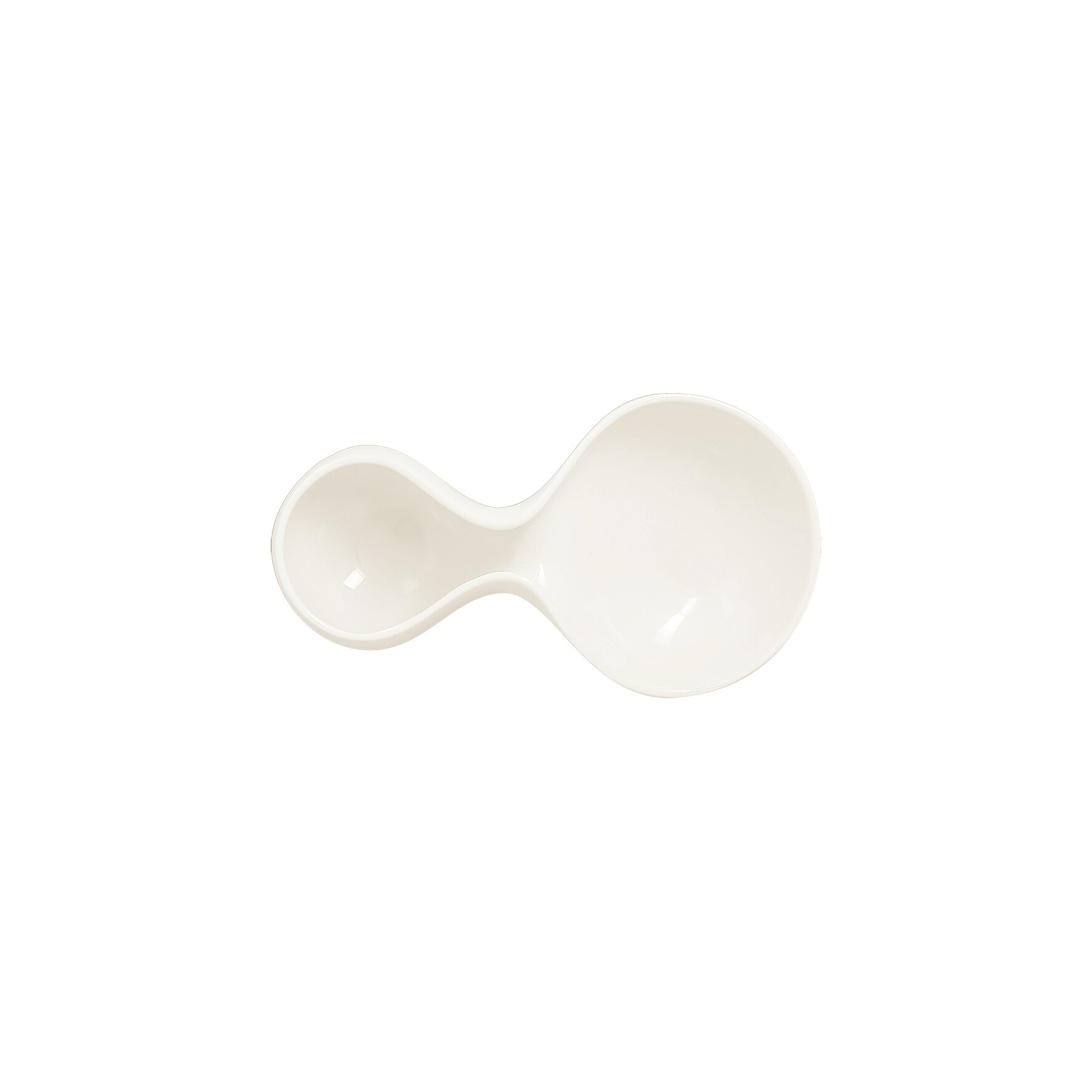 Doppelschale appeal 225 x 125 mm / 0,30 l plain-white