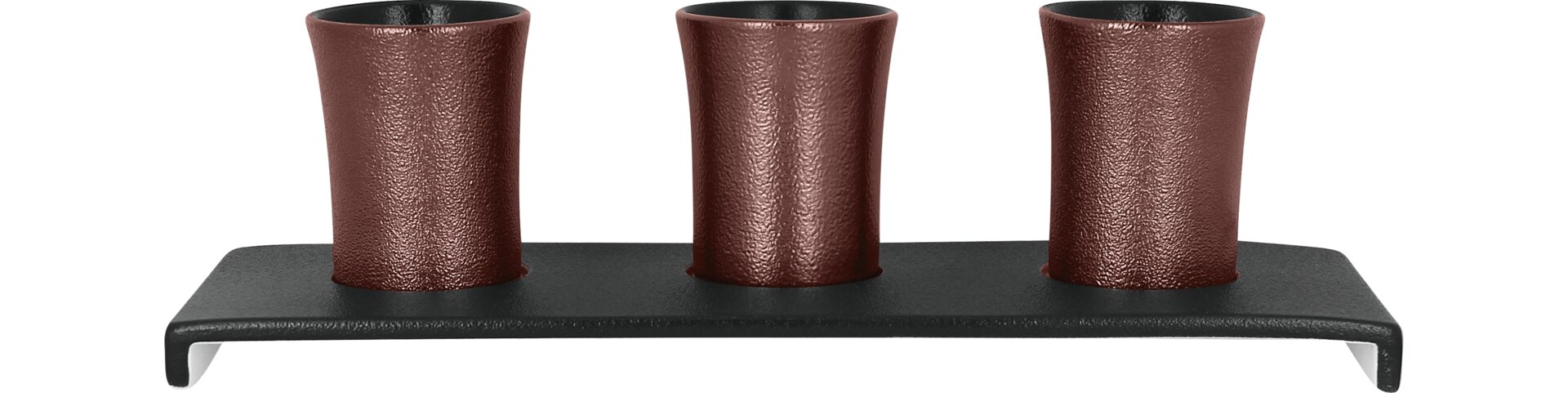 Tasse ohne Henkel 60 mm / 0,09 l bronze