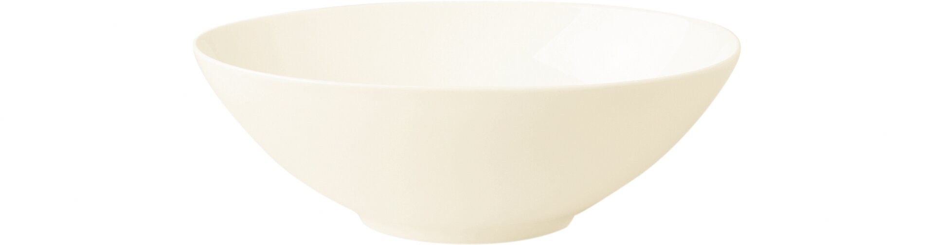 Salatschale oval 270 x 190 mm / 1,07 l creme Fine Dine