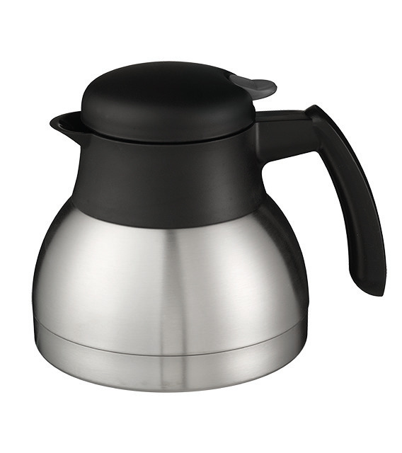 Isolierkanne 0,90 l mit Drehdeckel schwarz