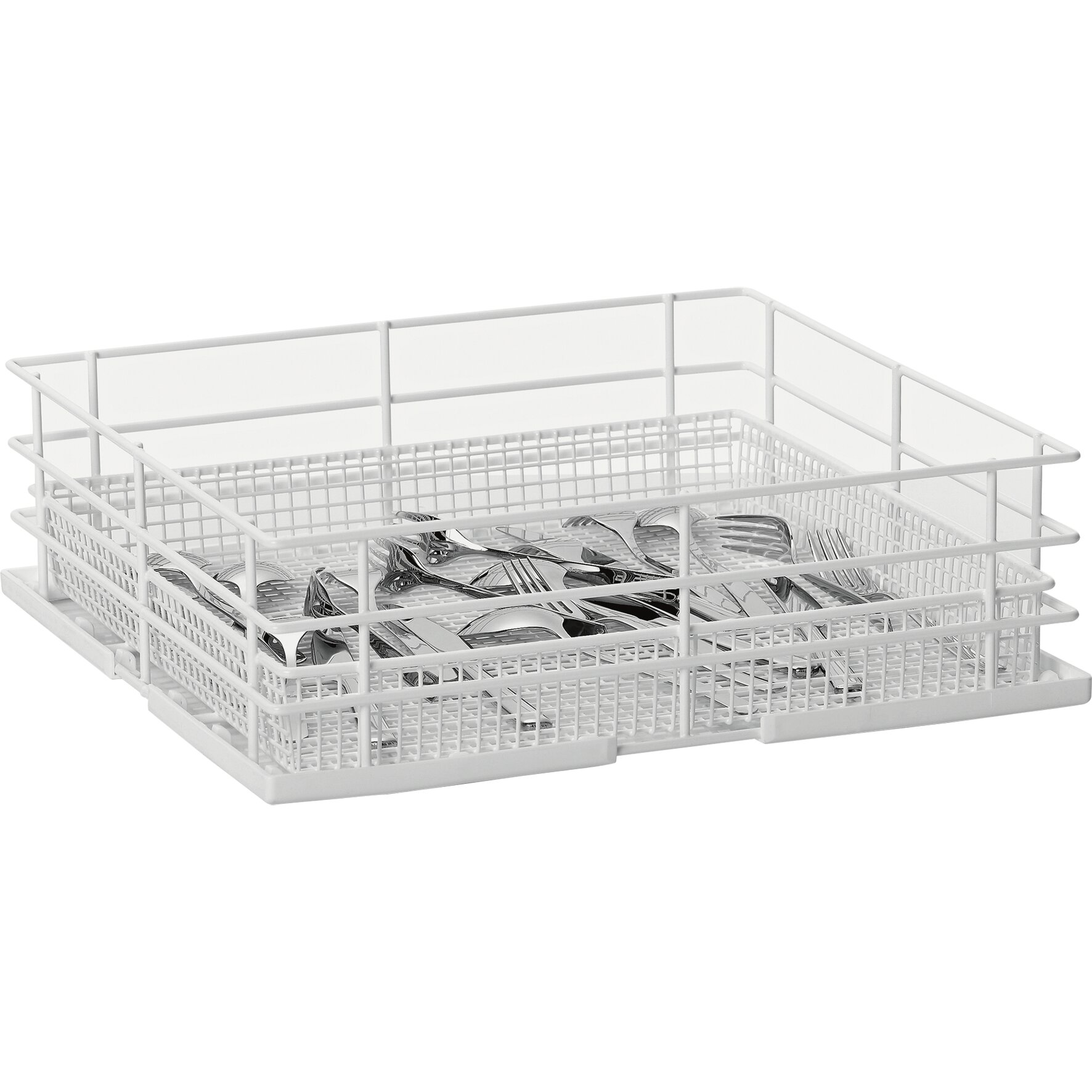 Besteck- und Kleinteilekorb Größe S aus  Draht / 400 x 400 x 125 mm