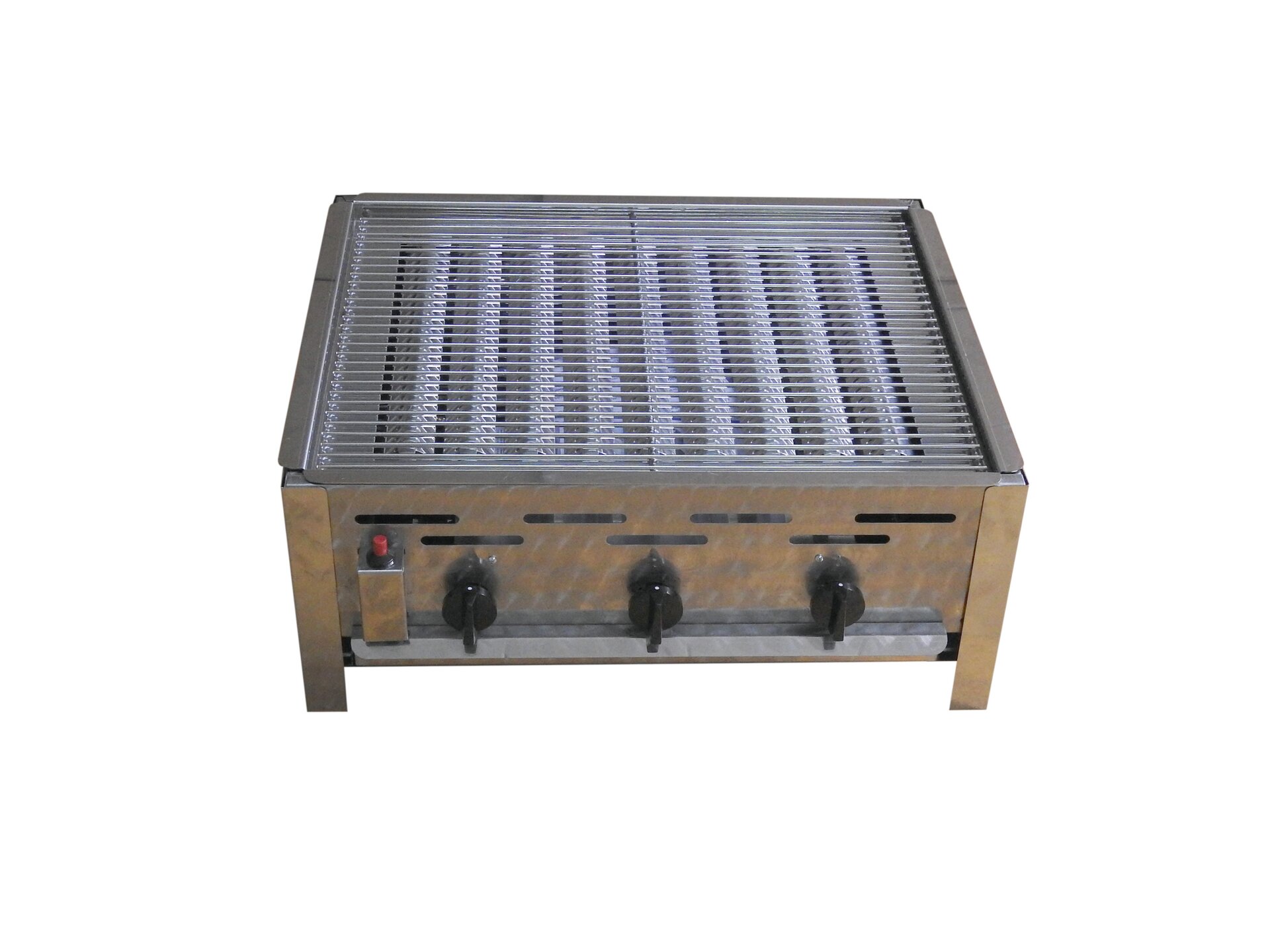 Profi-Gasgrill 3 flammig, mit Rost