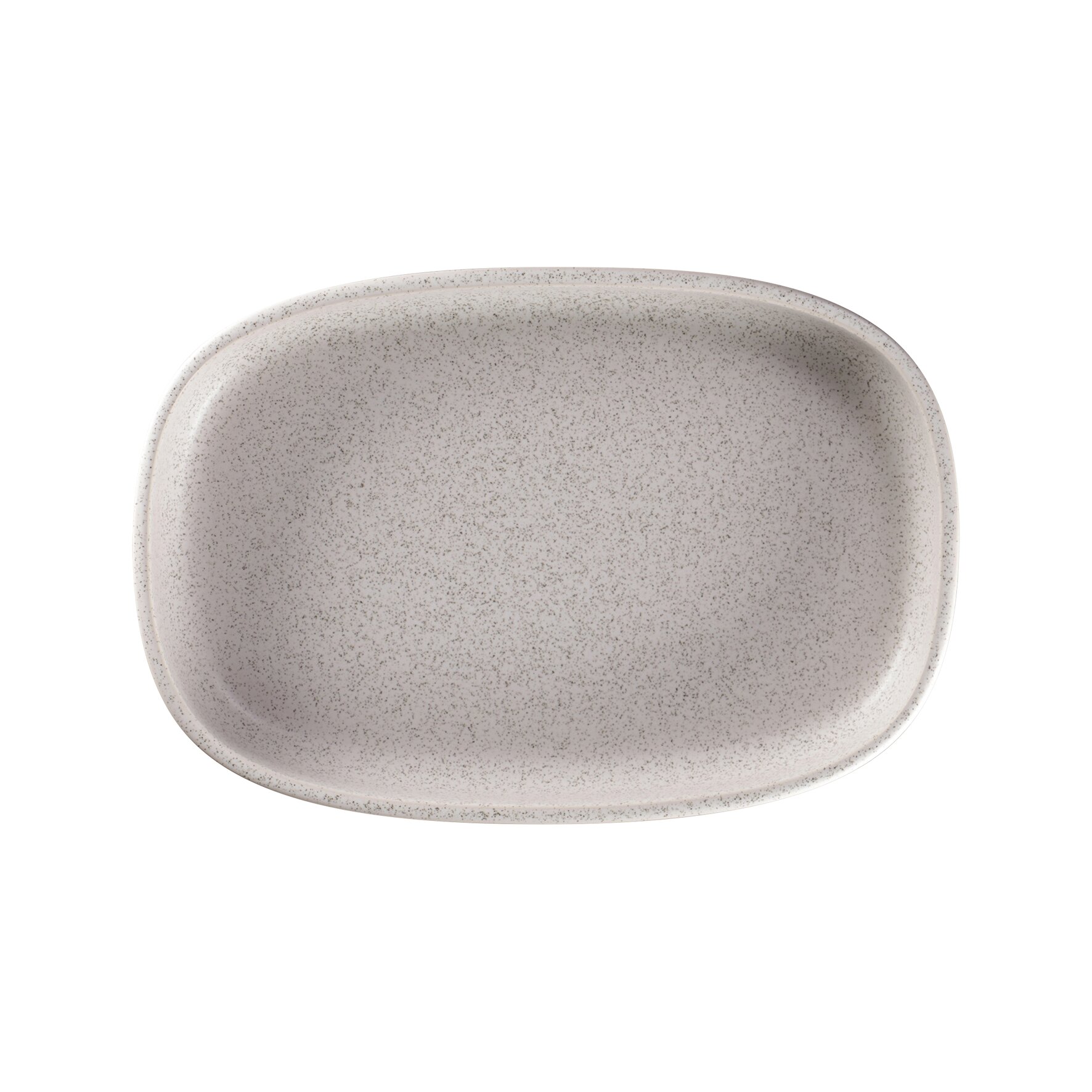 Platte oval tief 300 x 204 mm / 1,50 l clay grey Ease Clay Grey