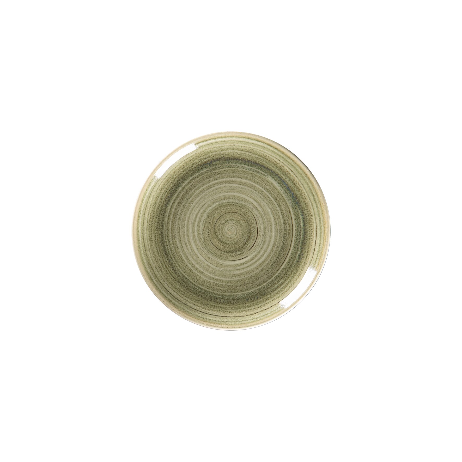 Teller flach coup 179 emerald green Spot Emerald Green