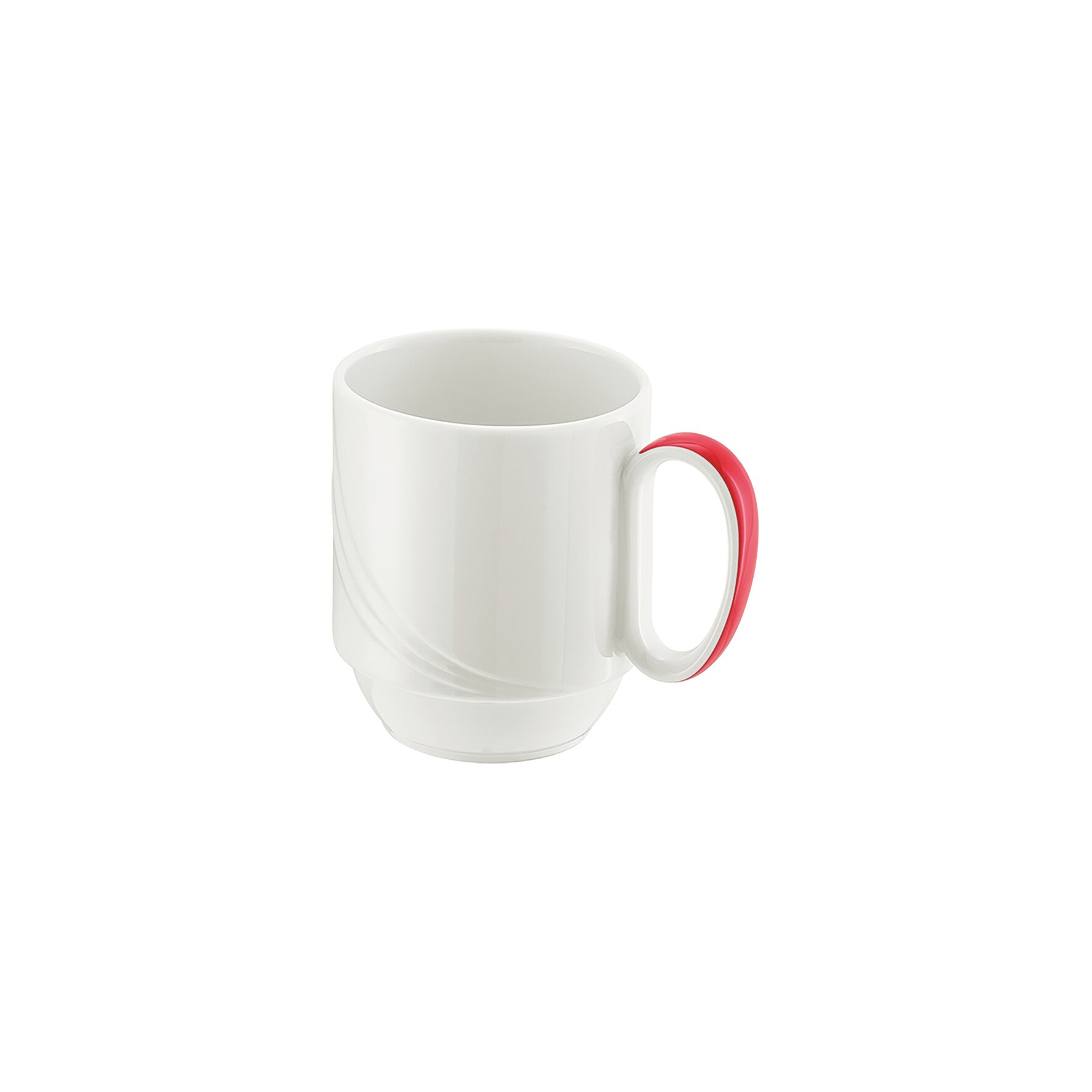 Spezialbecher stapelbar 79 mm / 0,28 l rot Donna Senior