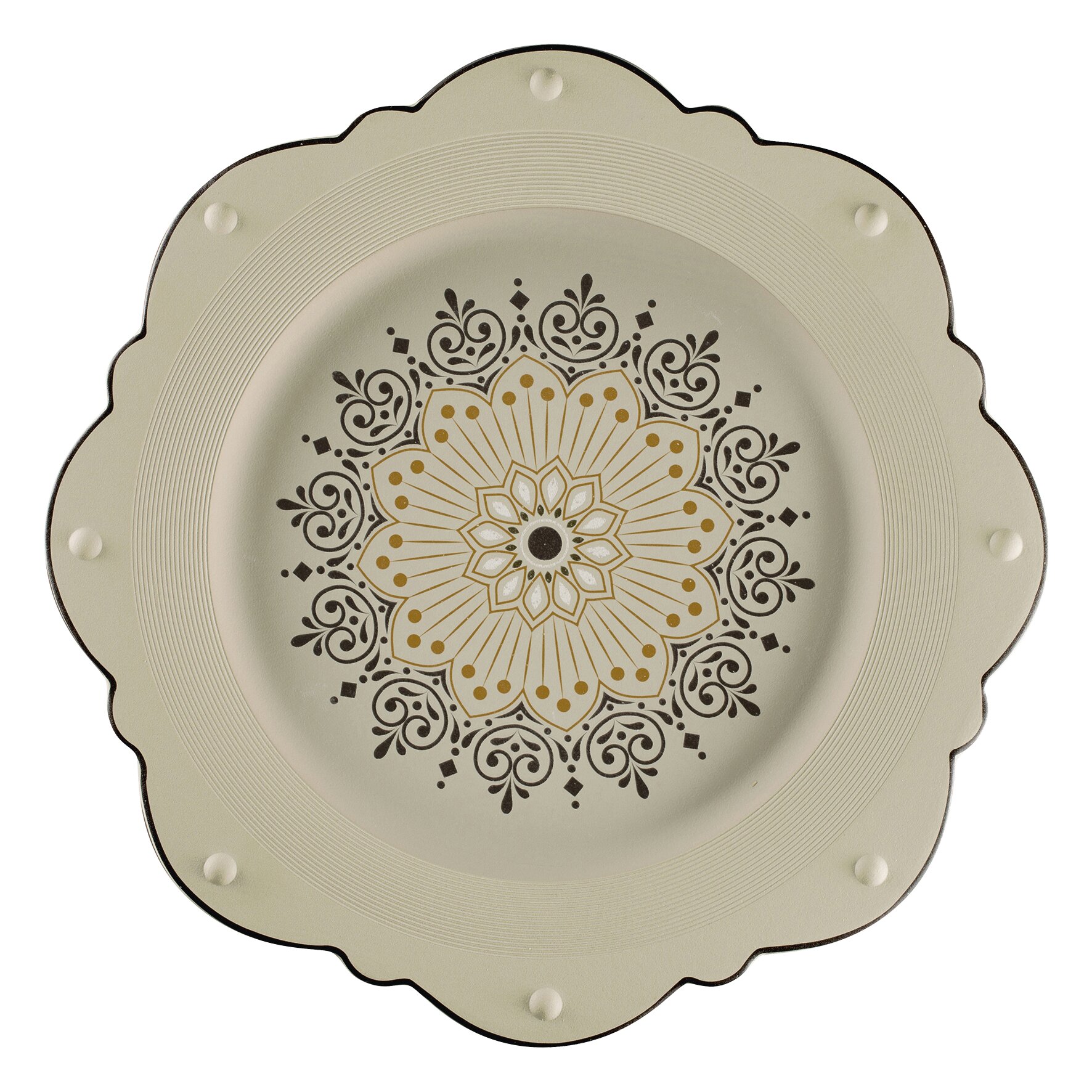 Teller festoniert 331 mm Argila Cartagena