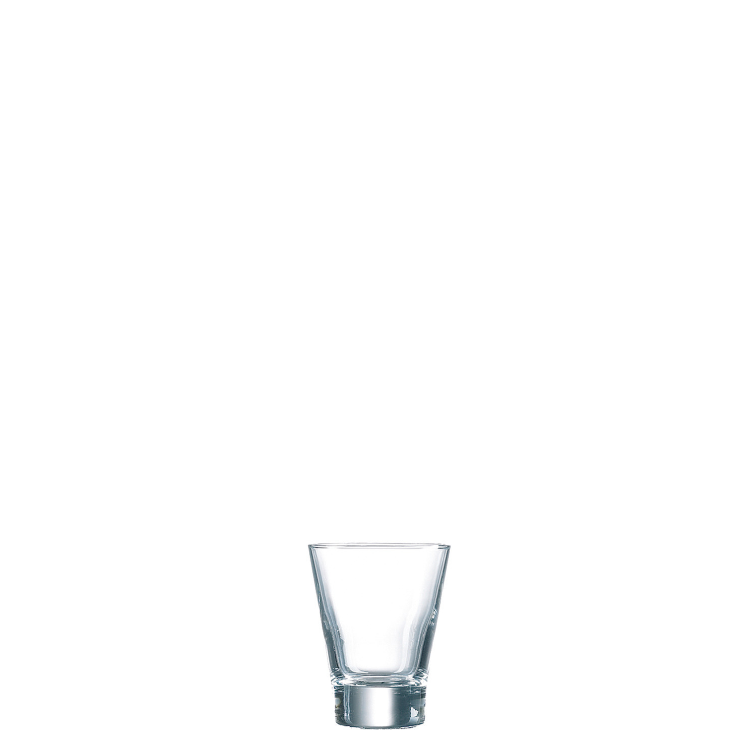 Beistellglas "FH9" 60 mm / 0,09 l transparent