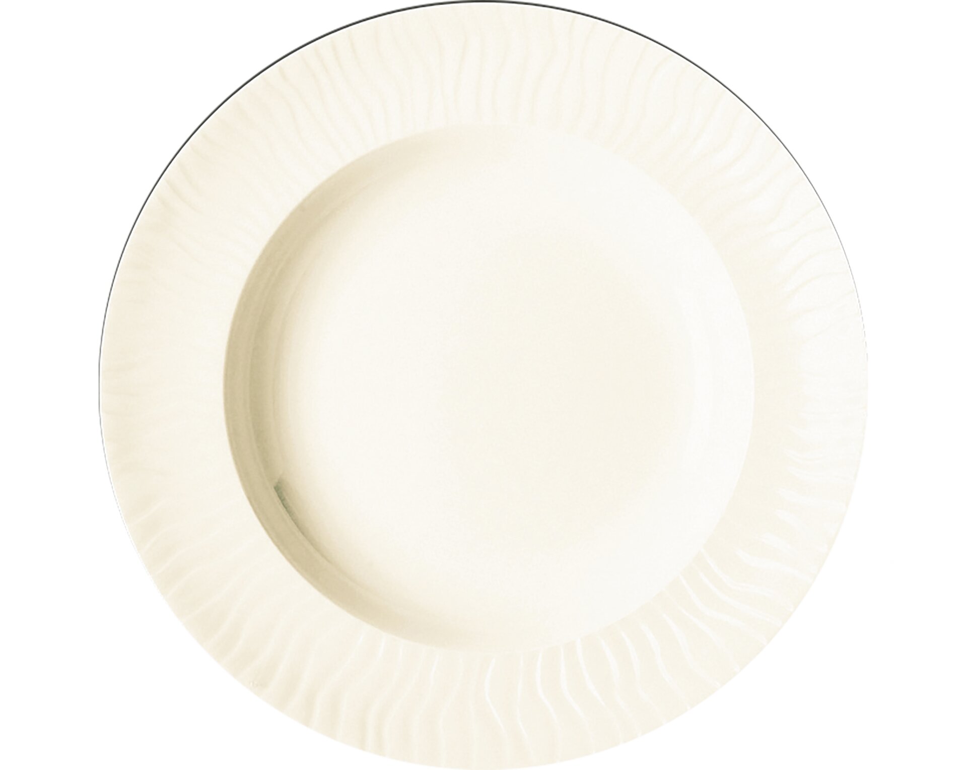 Teller tief rund 240 mm / 0,73 l crème