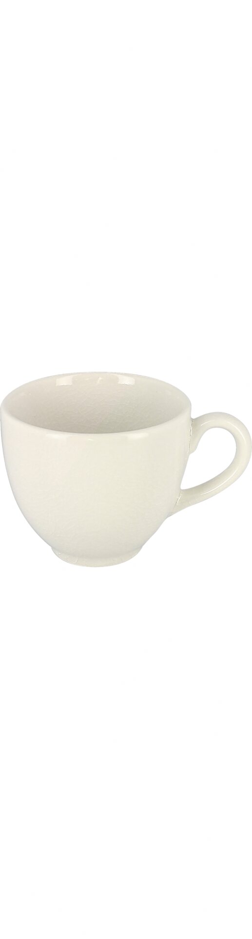 Kaffeetasse 85 mm / 0,23 l plain-white Vintage