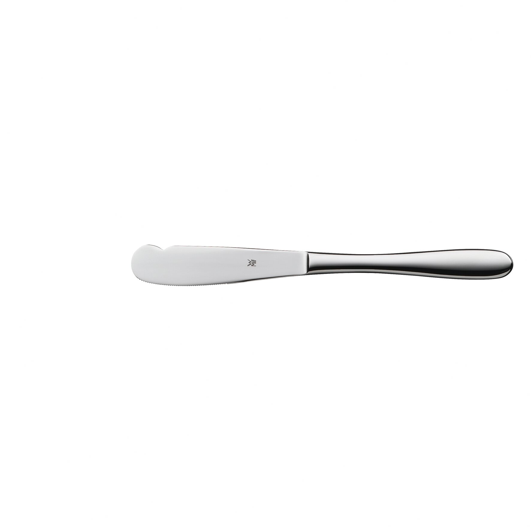 Brot- / Buttermesser Monoblock 180 mm poliert WMF Sara Chromstahl